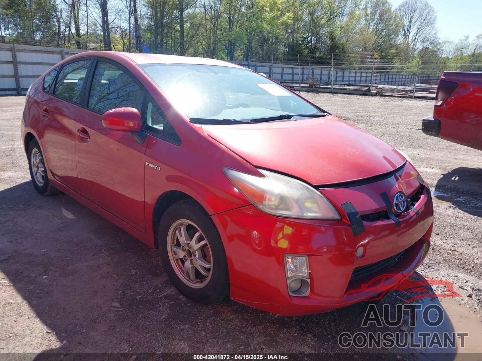 TOYOTA PRIUS 2011 - JTDKN3DU3B1401810