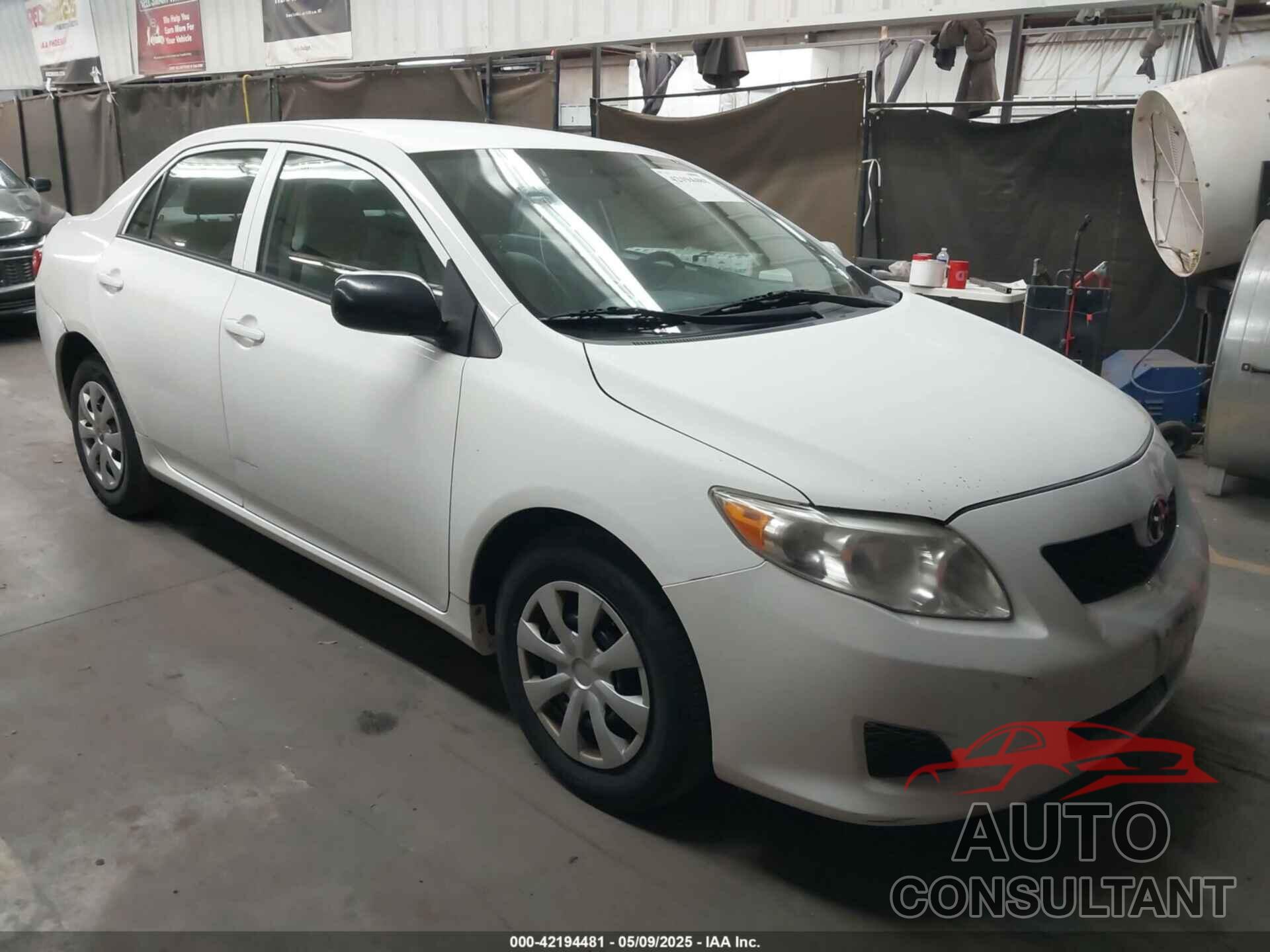TOYOTA COROLLA 2010 - 2T1BU4EE0AC257126