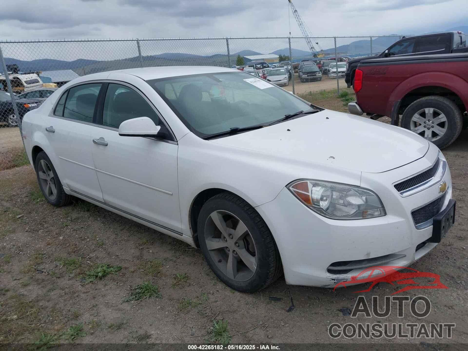 CHEVROLET MALIBU 2012 - 1G1ZC5EUXCF397234