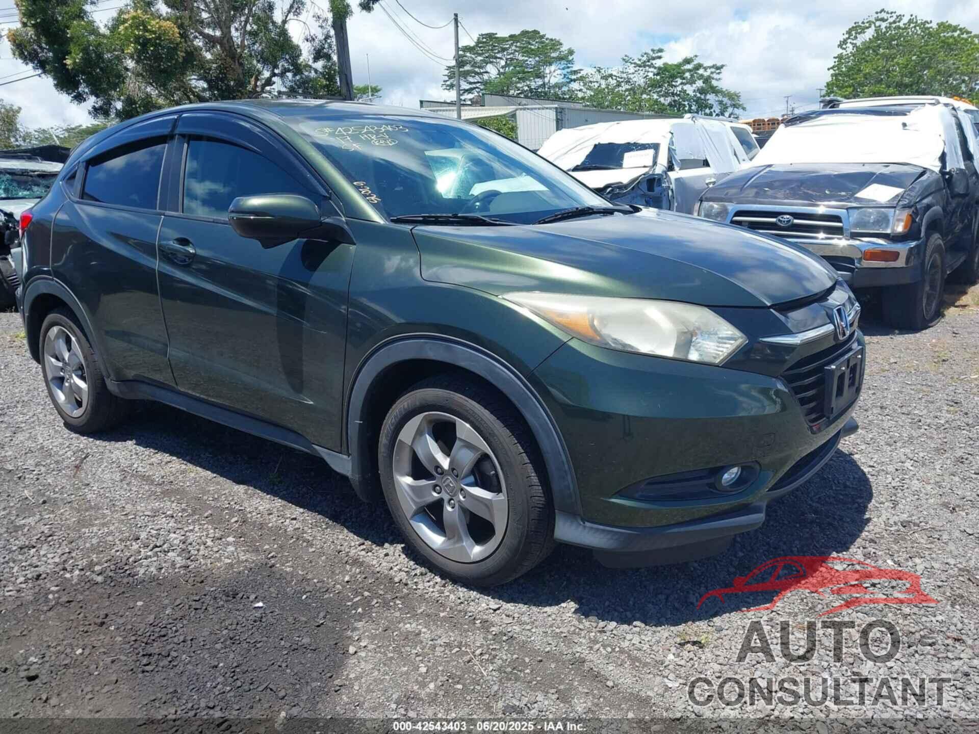 HONDA HR-V 2017 - 3CZRU5H54HM709588
