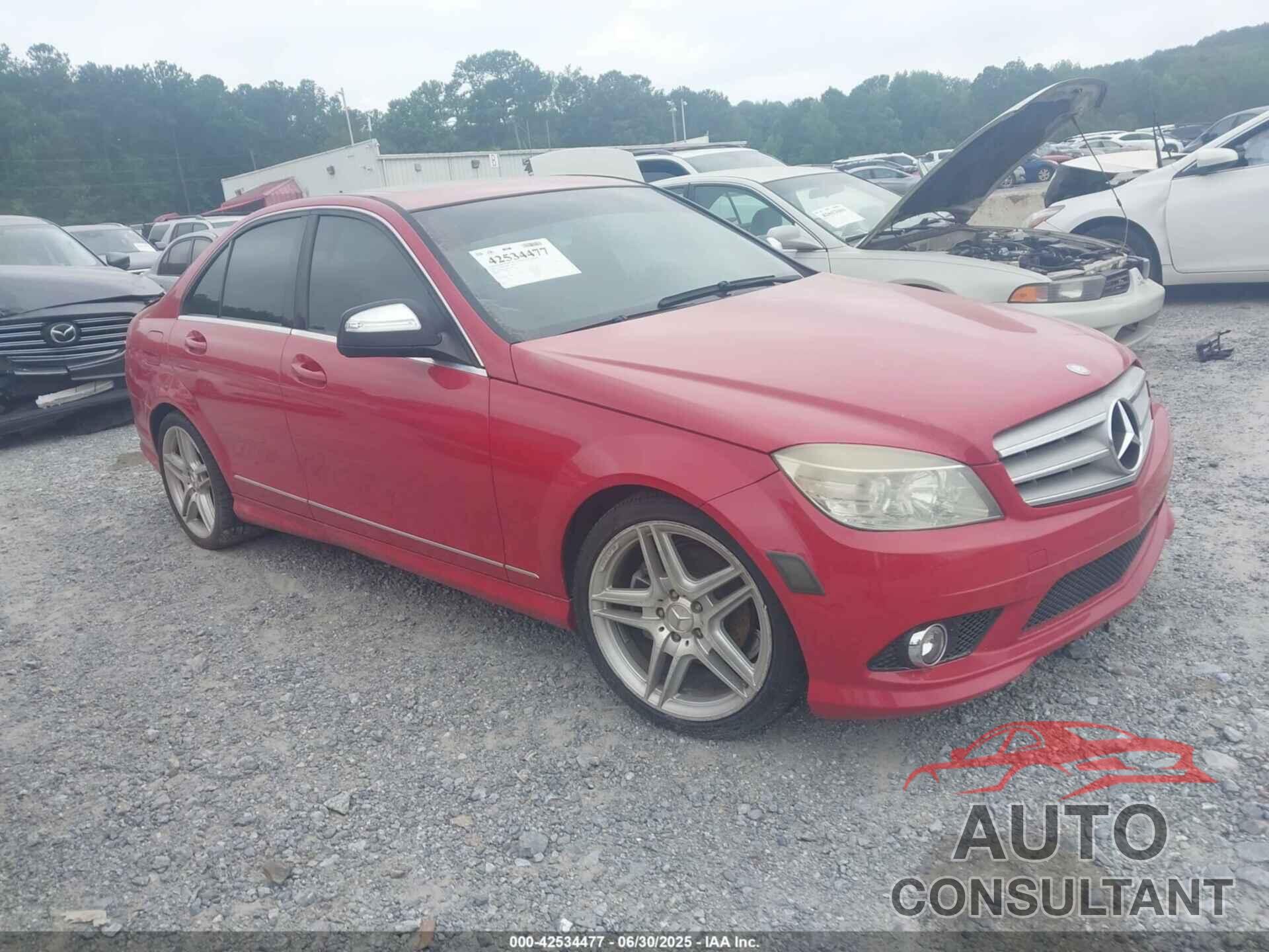 MERCEDES-BENZ C 300 2009 - WDDGF54X59R042583