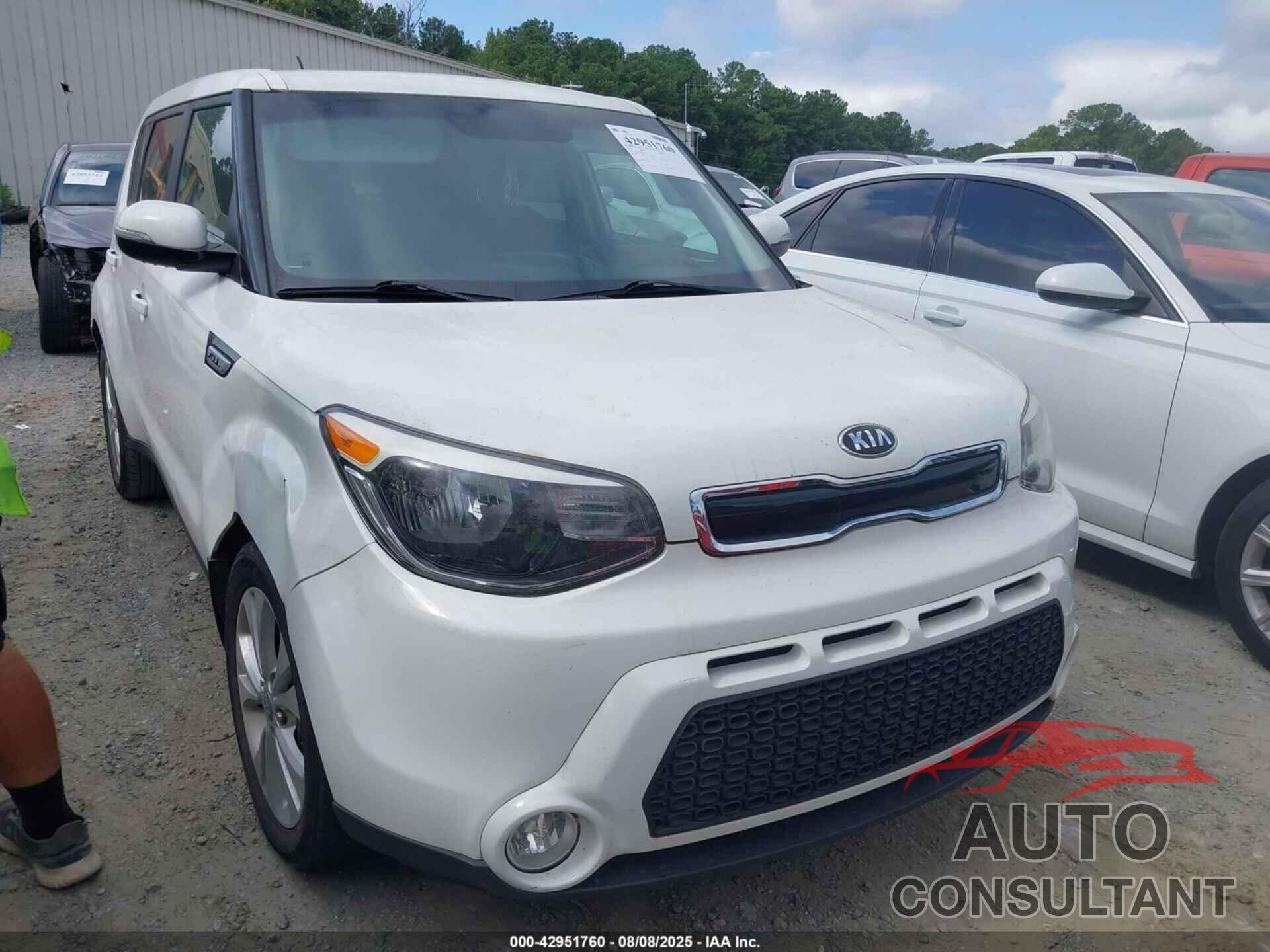 KIA SOUL 2016 - KNDJX3A54G7365391