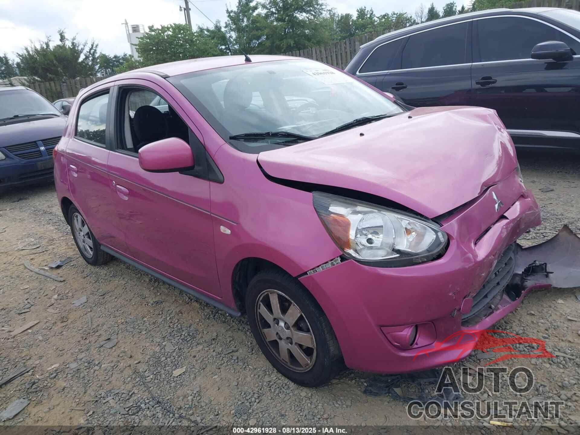 MITSUBISHI MIRAGE 2014 - ML32A4HJ8EH005887