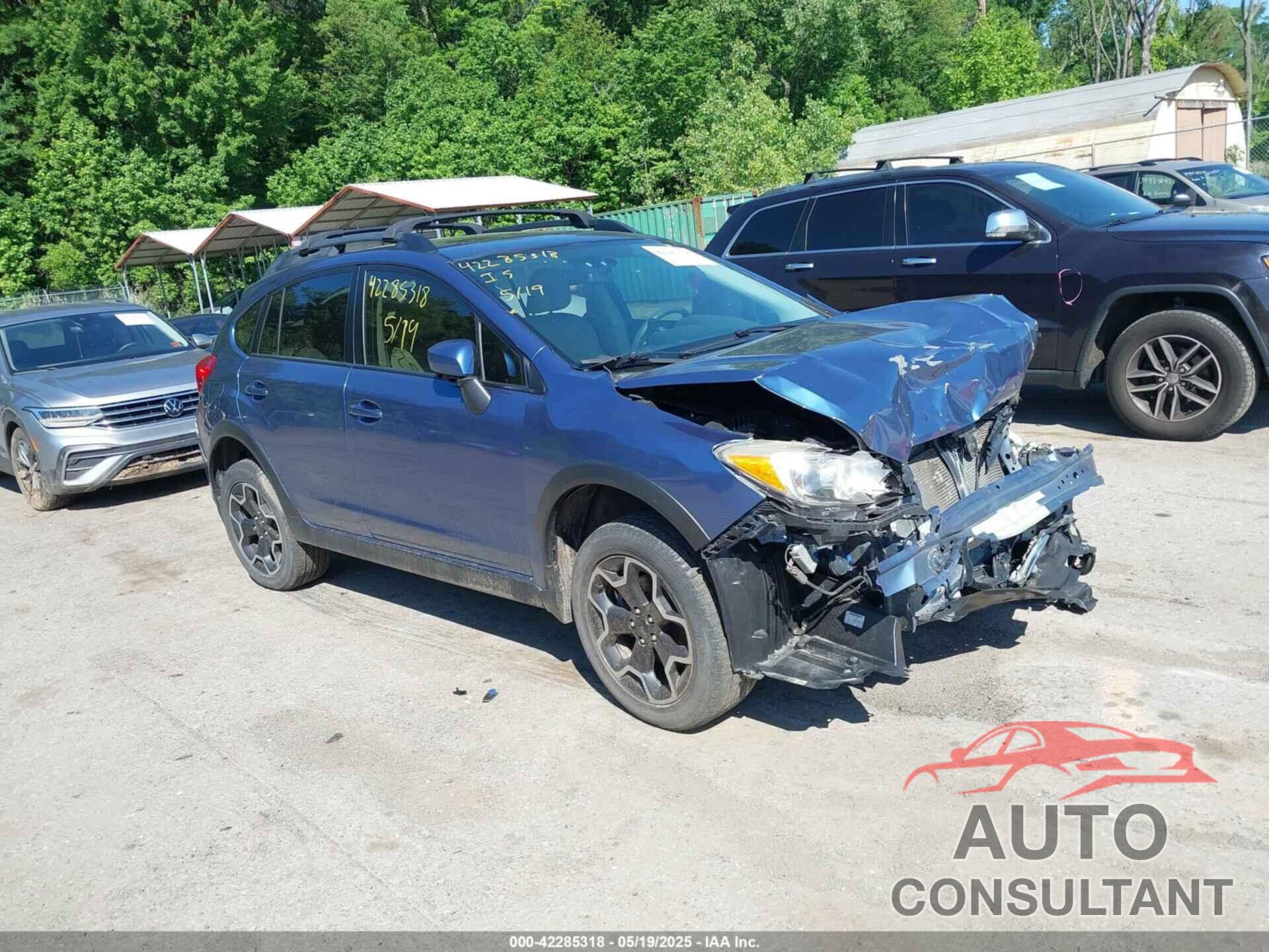 SUBARU XV CROSSTREK 2015 - JF2GPADC0F8278817
