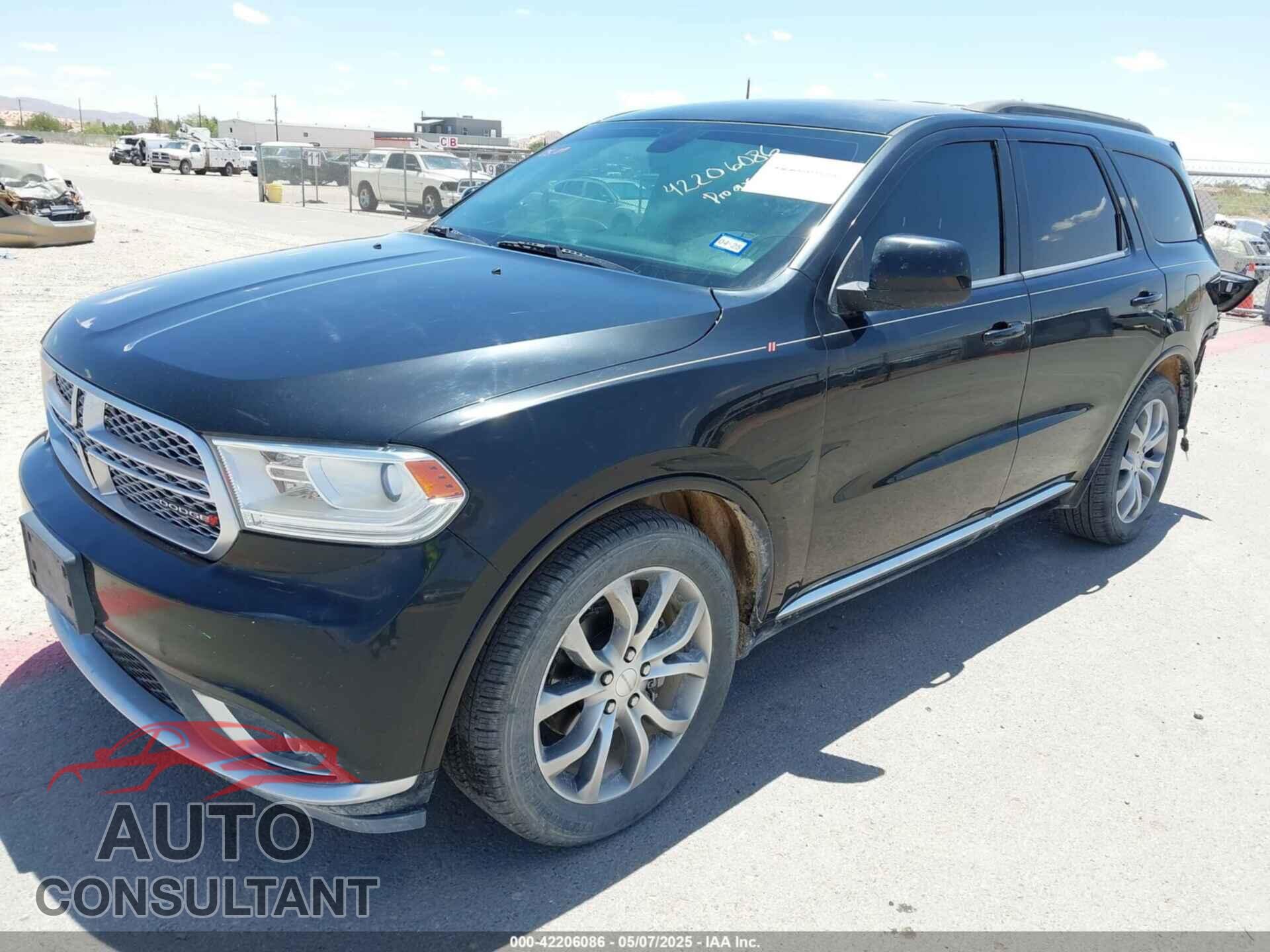 DODGE DURANGO 2017 - 1C4RDHAG9HC759505
