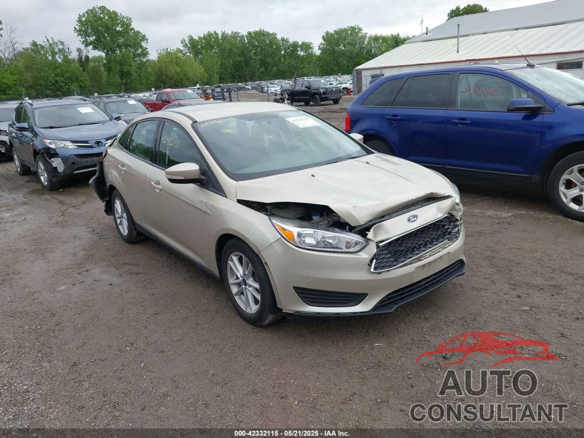 FORD FOCUS 2017 - 1FADP3F29HL339606