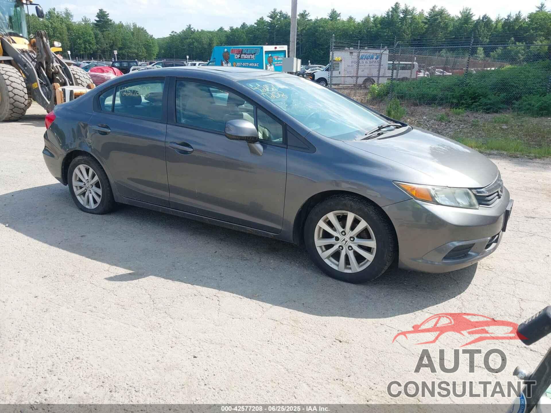 HONDA CIVIC 2012 - 2HGFB2F93CH331419