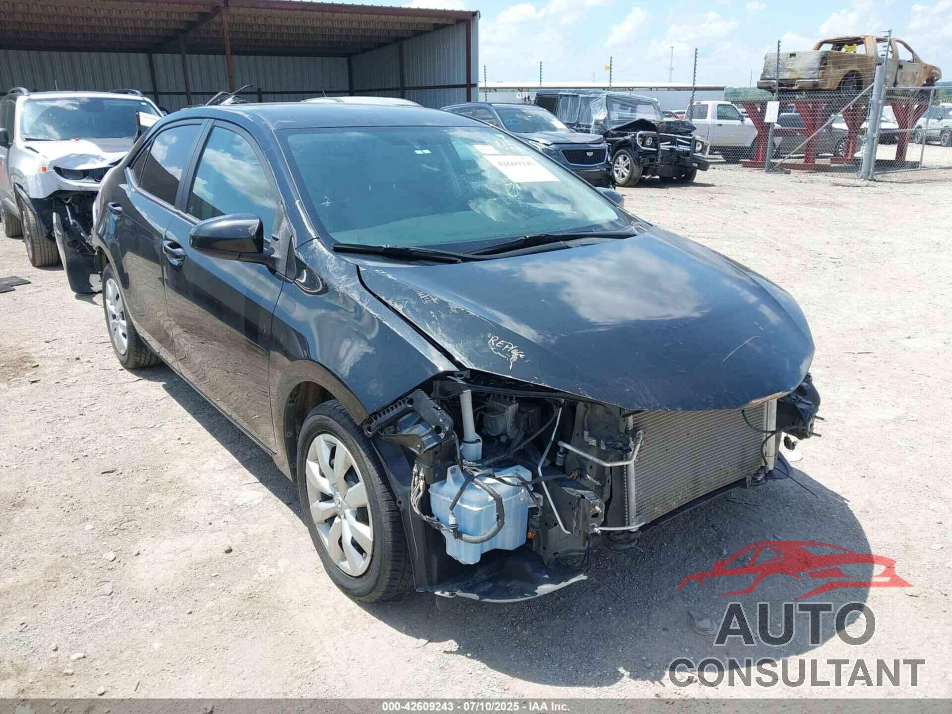 TOYOTA COROLLA 2015 - 2T1BURHE0FC479214