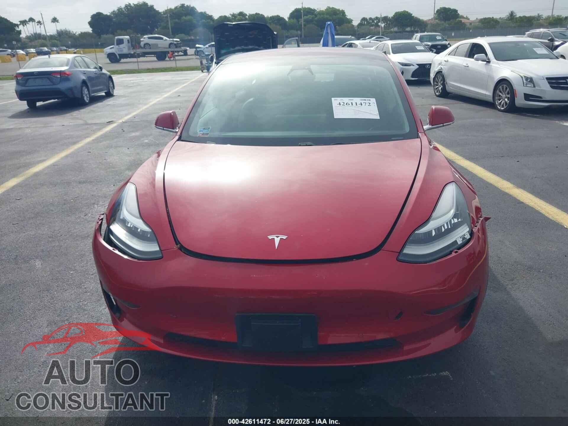 TESLA MODEL 3 2018 - 5YJ3E1EA7JF061483