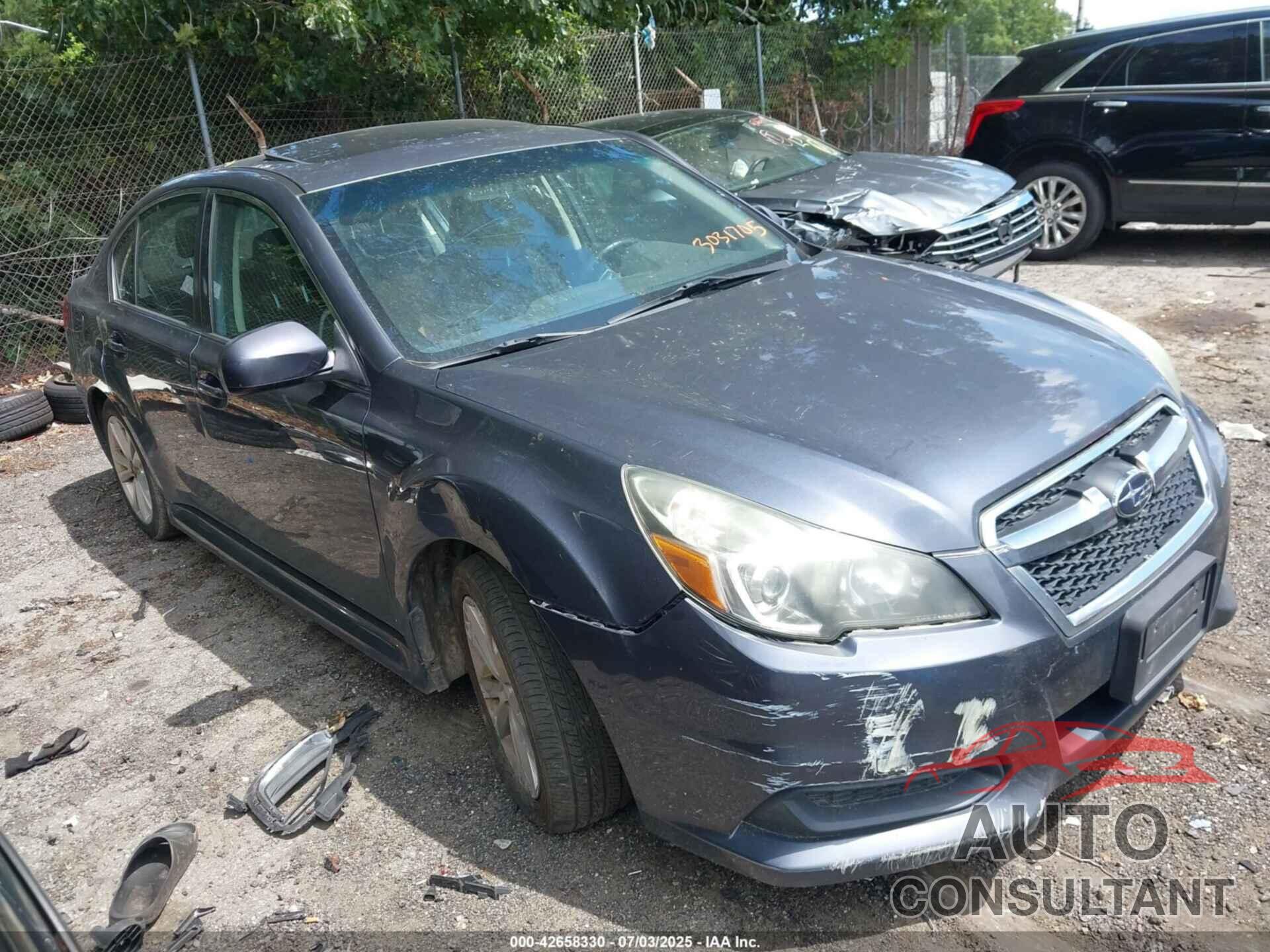 SUBARU LEGACY 2014 - 4S3BMBD68E3031705