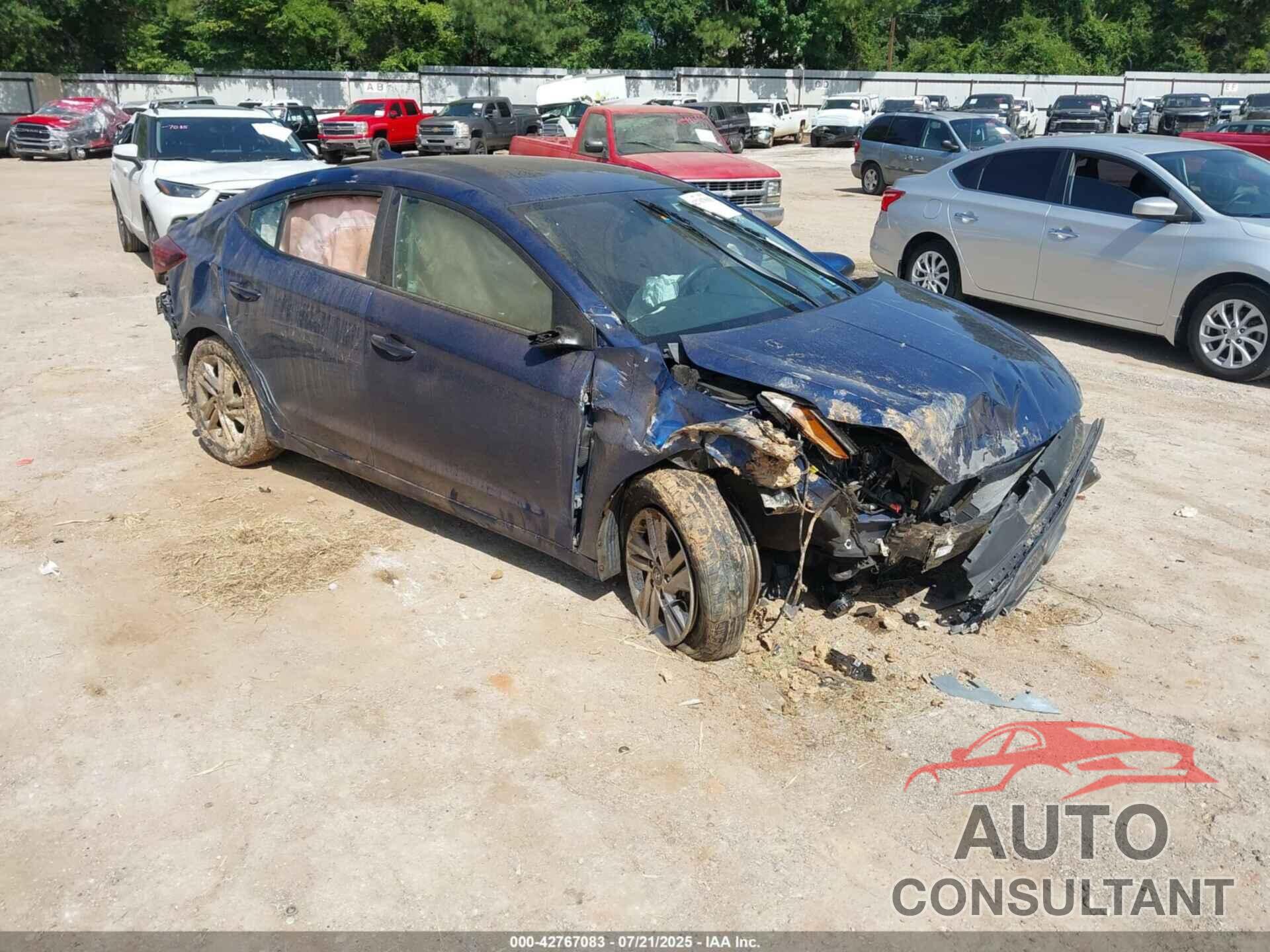 HYUNDAI ELANTRA 2020 - 5NPD84LF8LH559417
