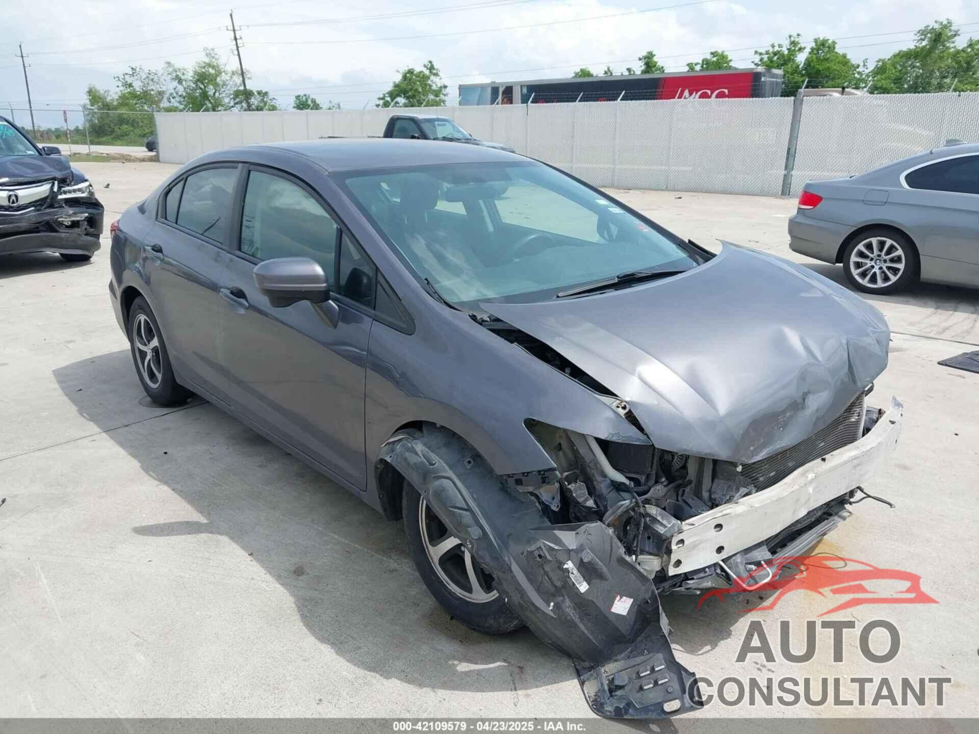 HONDA CIVIC 2015 - 19XFB2F73FE087574