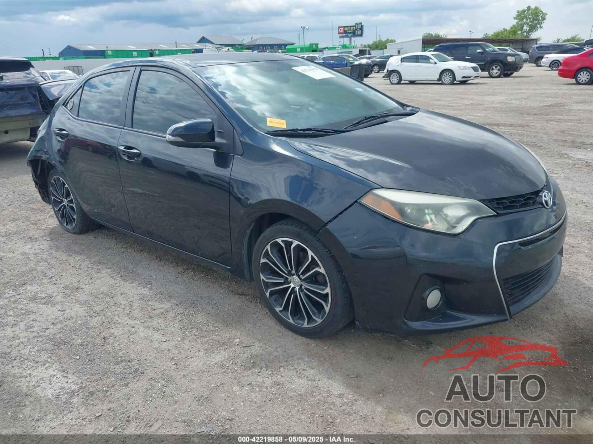 TOYOTA COROLLA 2014 - 5YFBURHE6EP082573