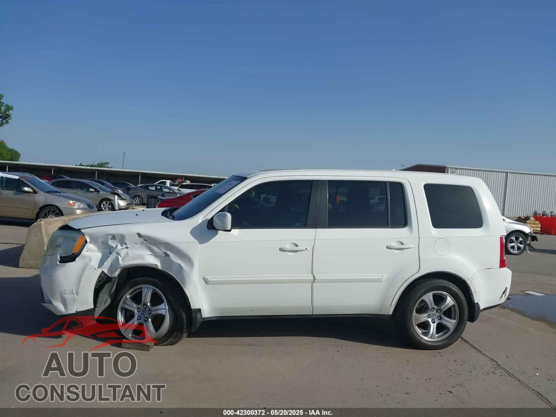 HONDA PILOT 2014 - 5FNYF4H53EB013634