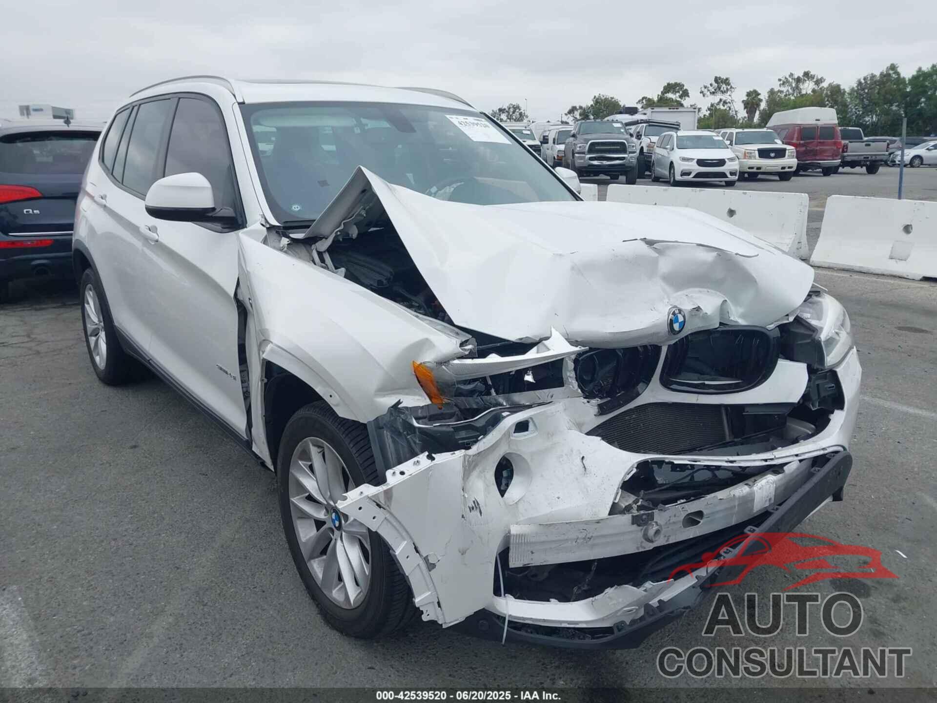 BMW X3 2017 - 5UXWZ7C3XH0V87574