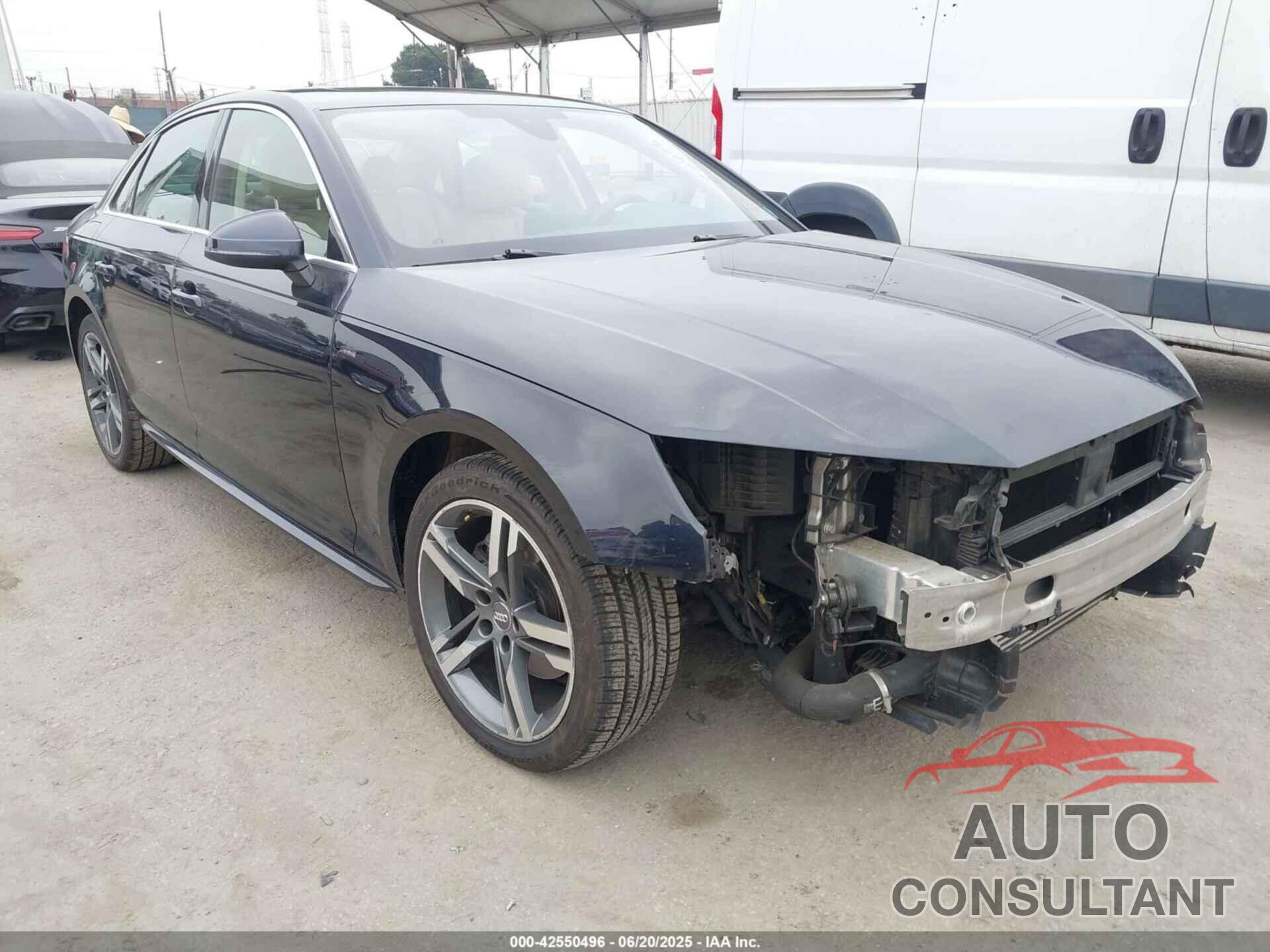 AUDI A4 2018 - WAULMAF44JA117879