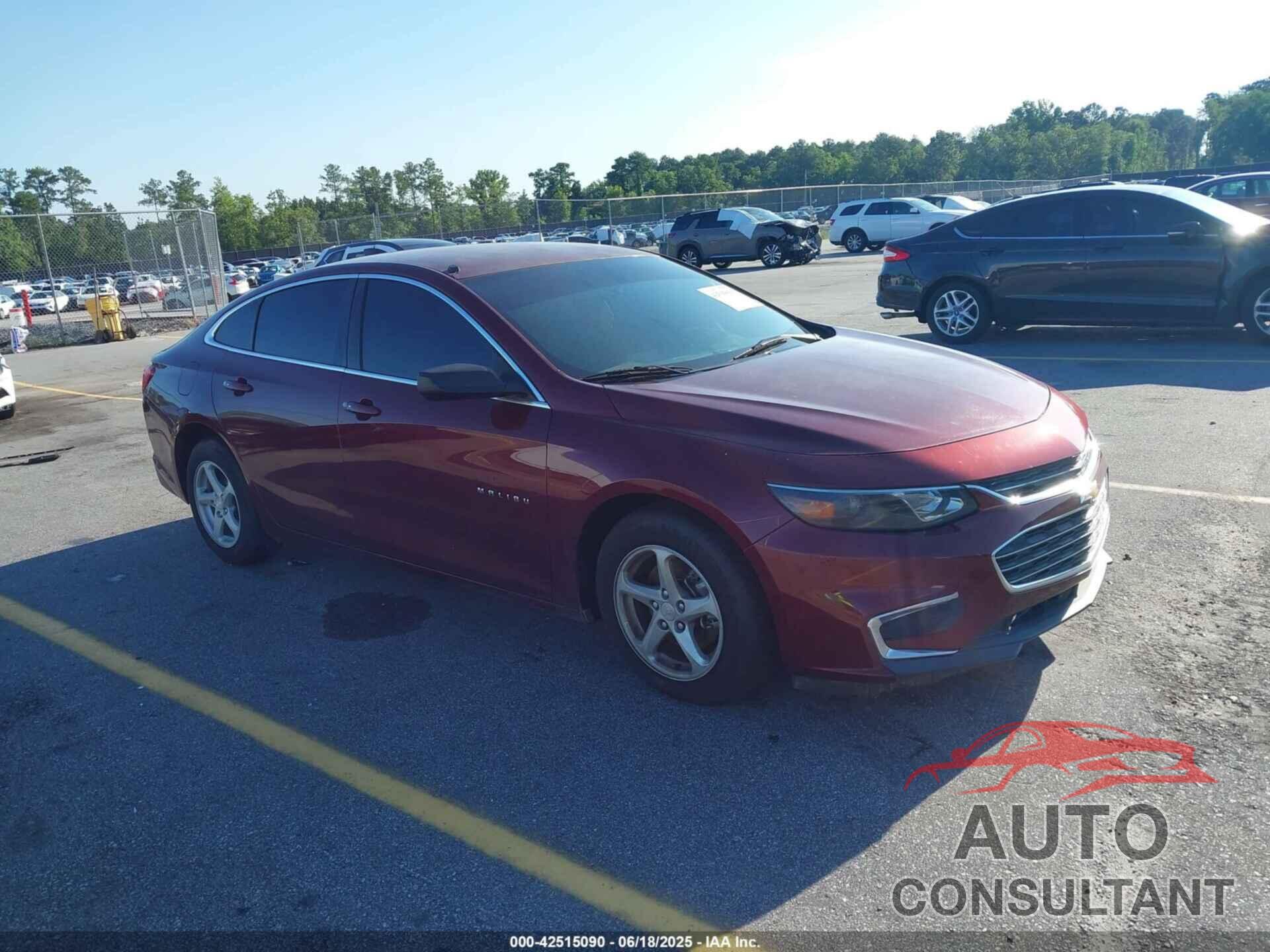 CHEVROLET MALIBU 2016 - 1G1ZB5ST0GF325706