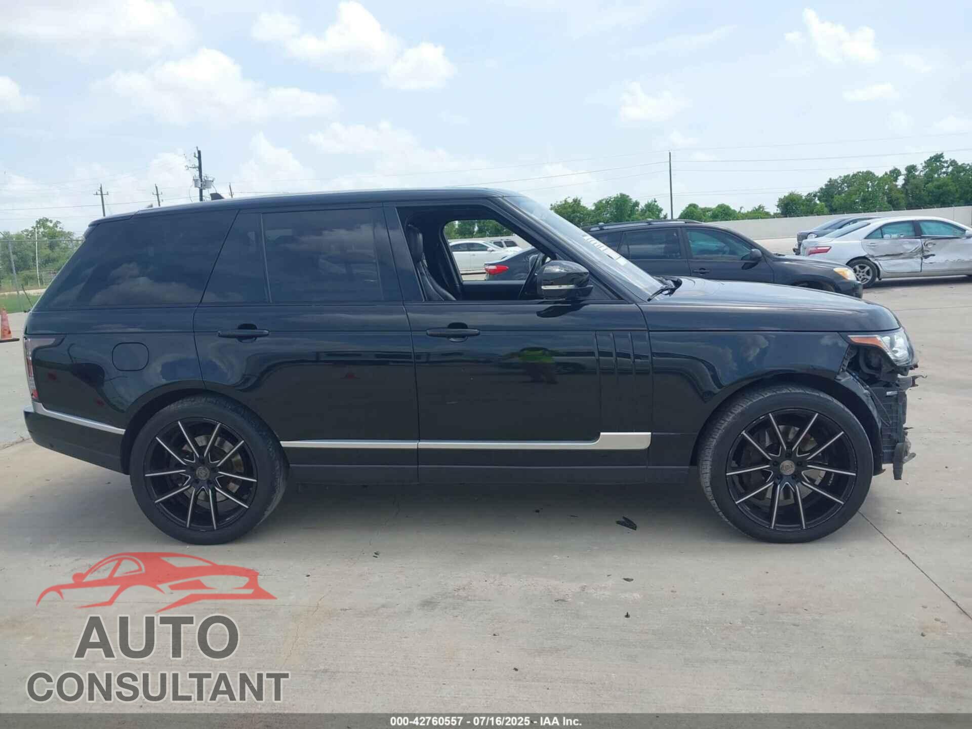 LAND ROVER RANGE ROVER 2016 - SALGS2VF0GA257545