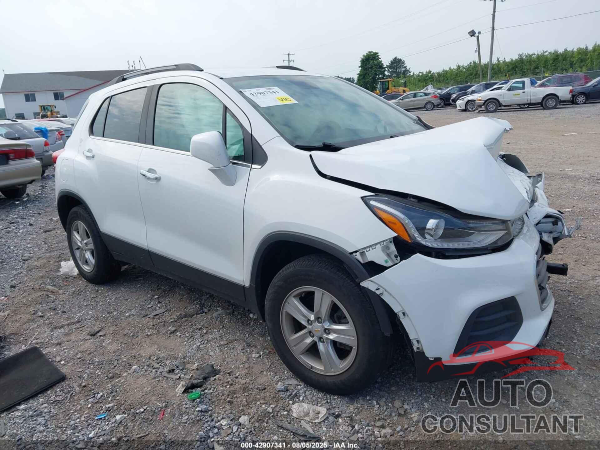 CHEVROLET TRAX 2019 - KL7CJPSB8KB892410