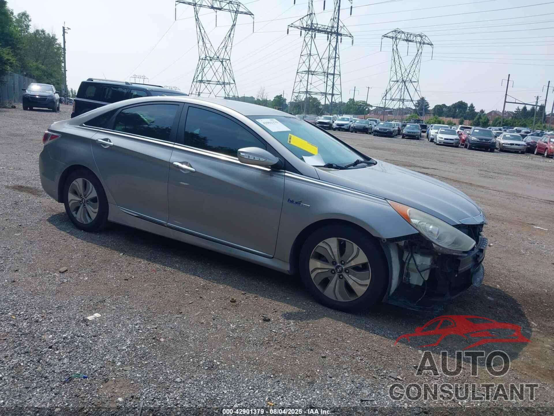 HYUNDAI SONATA HYBRID 2013 - KMHEC4A41DA100626