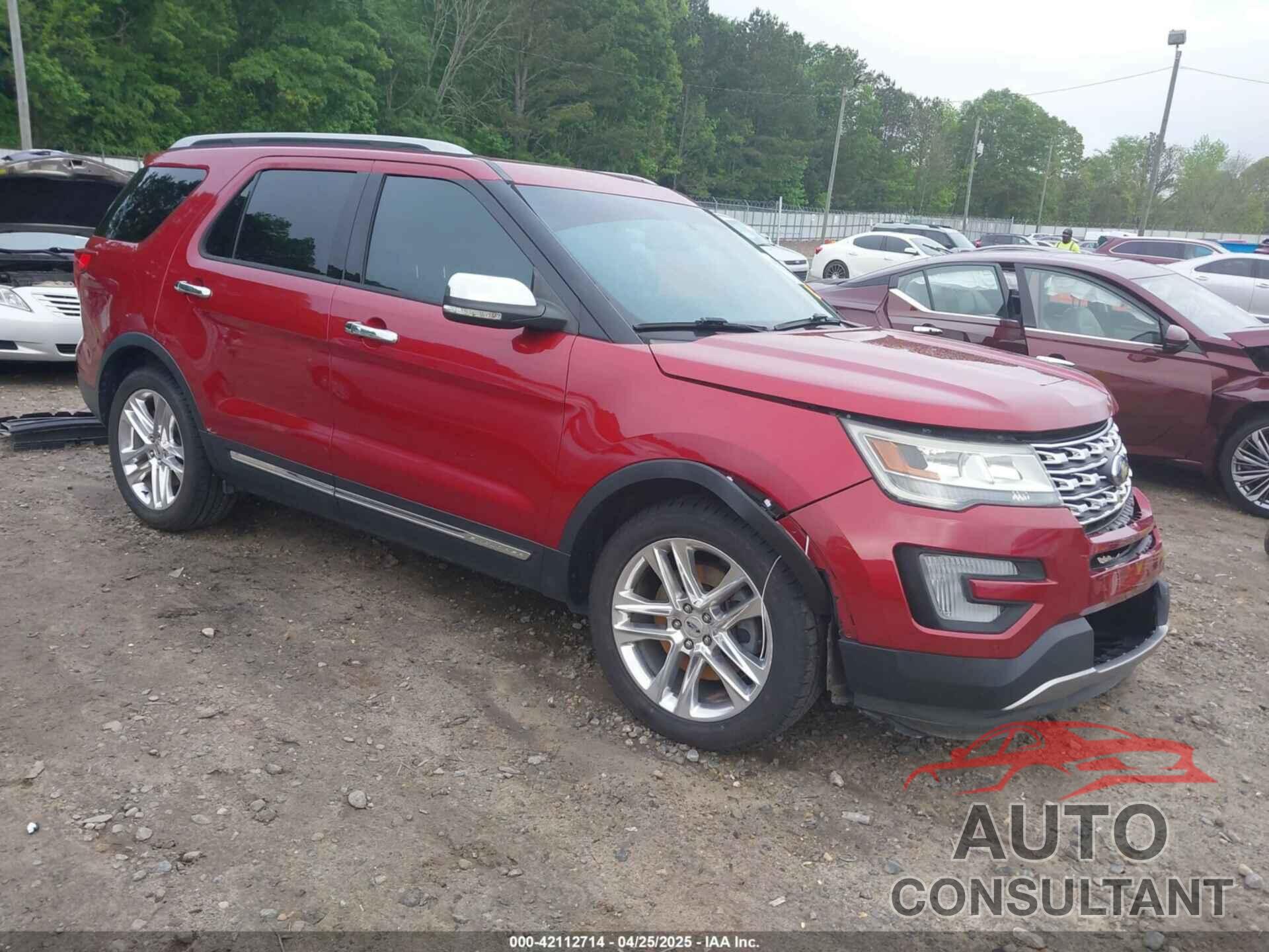 FORD EXPLORER 2016 - 1FM5K7D84GGB85398