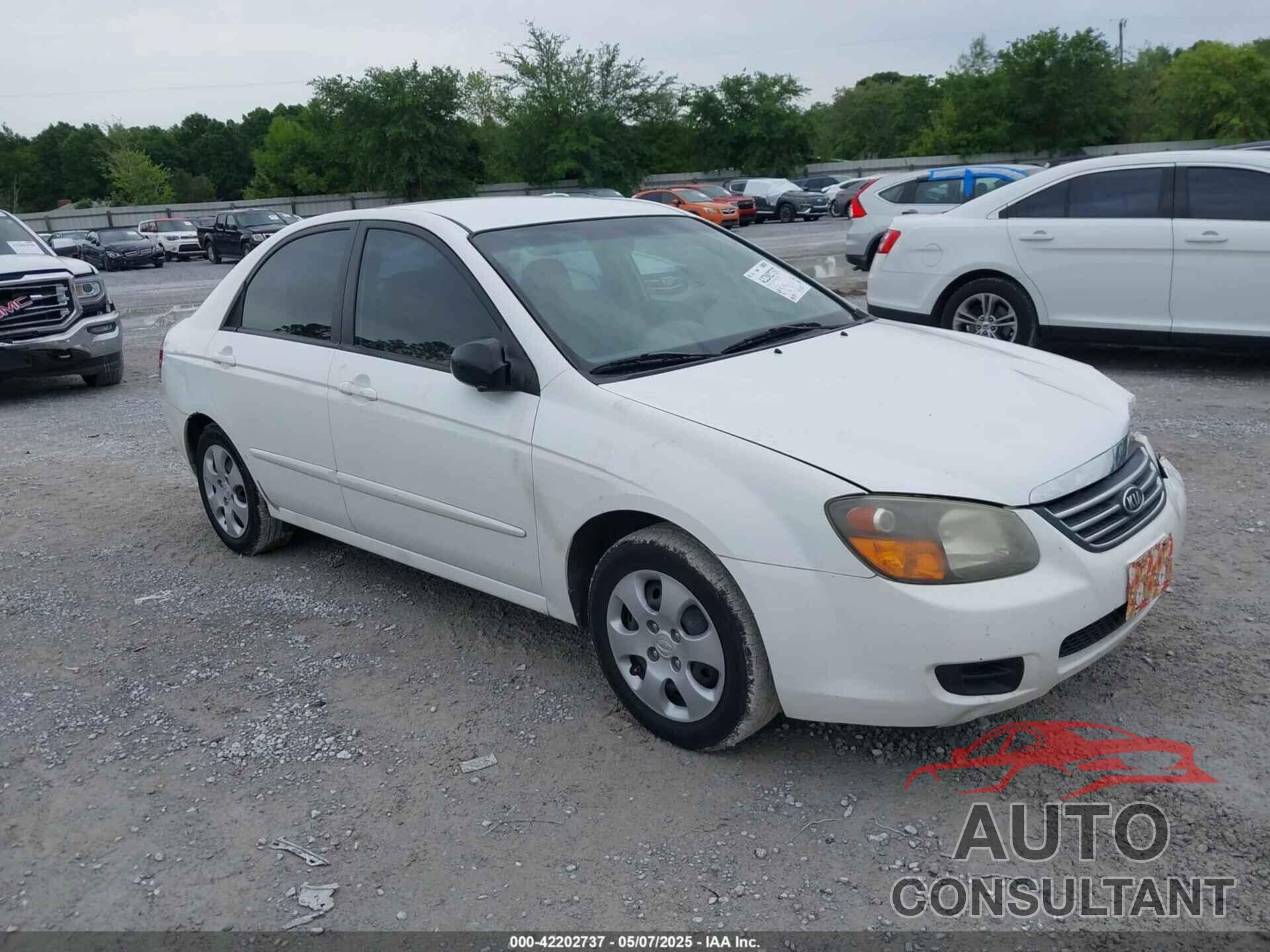 KIA SPECTRA 2009 - KNAFE221795589378