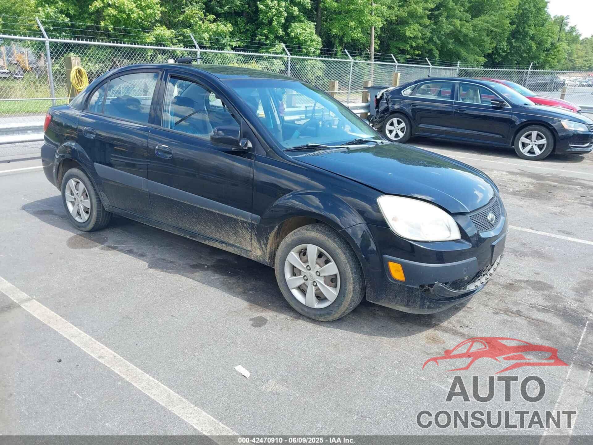KIA RIO 2009 - KNADE223796524775