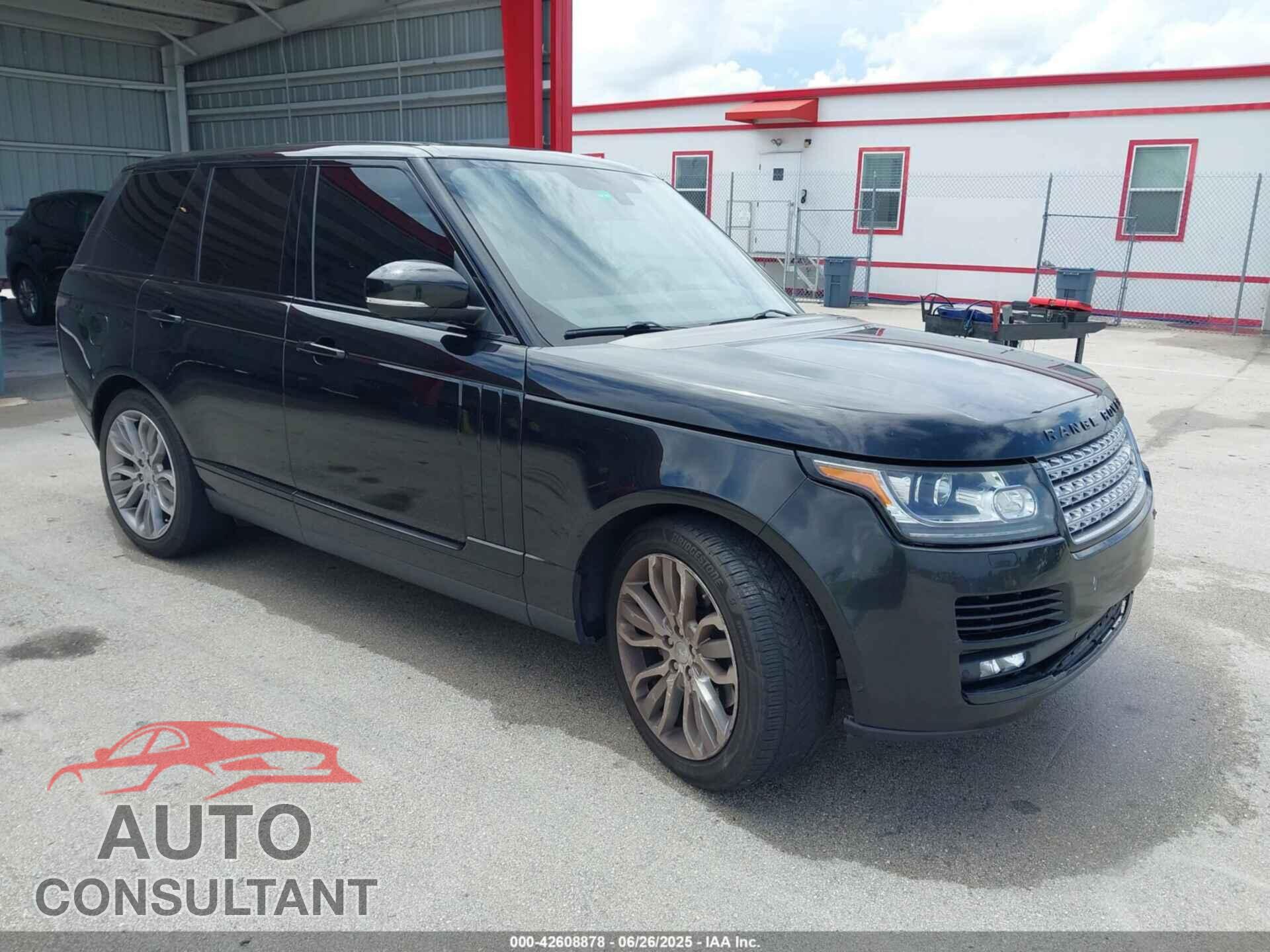 LAND ROVER RANGE ROVER 2016 - SALGS2KF6GA237322