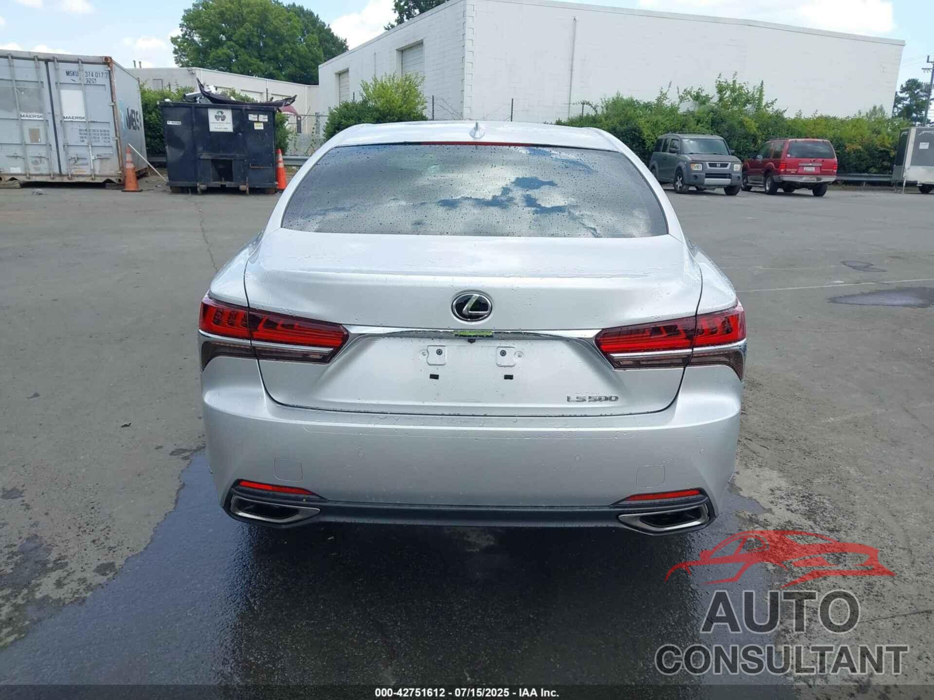 LEXUS LS 500 2019 - JTHB51FF3K5009078
