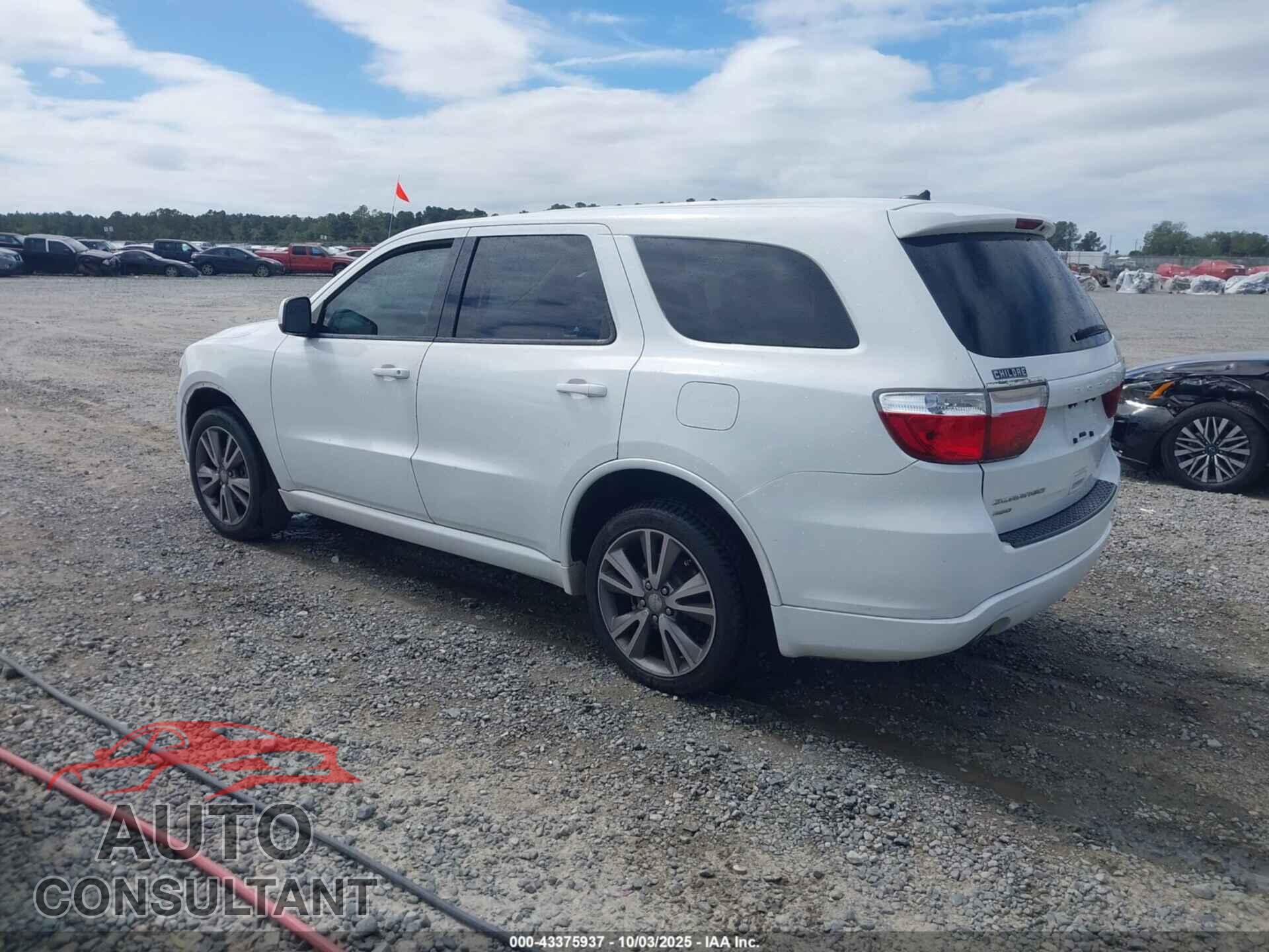 DODGE DURANGO 2013 - 1C4RDJAG8DC667514