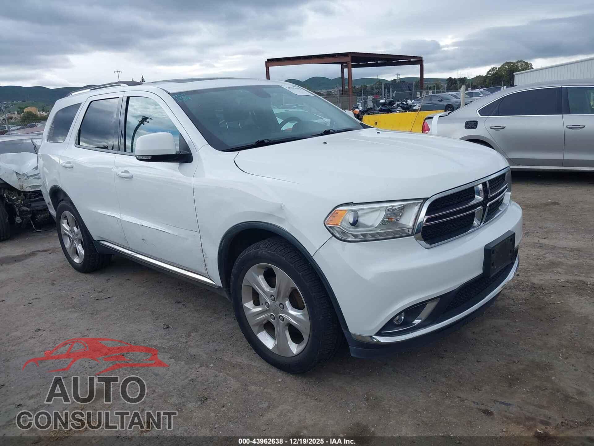 DODGE DURANGO 2014 - 1C4RDJDG5EC425261