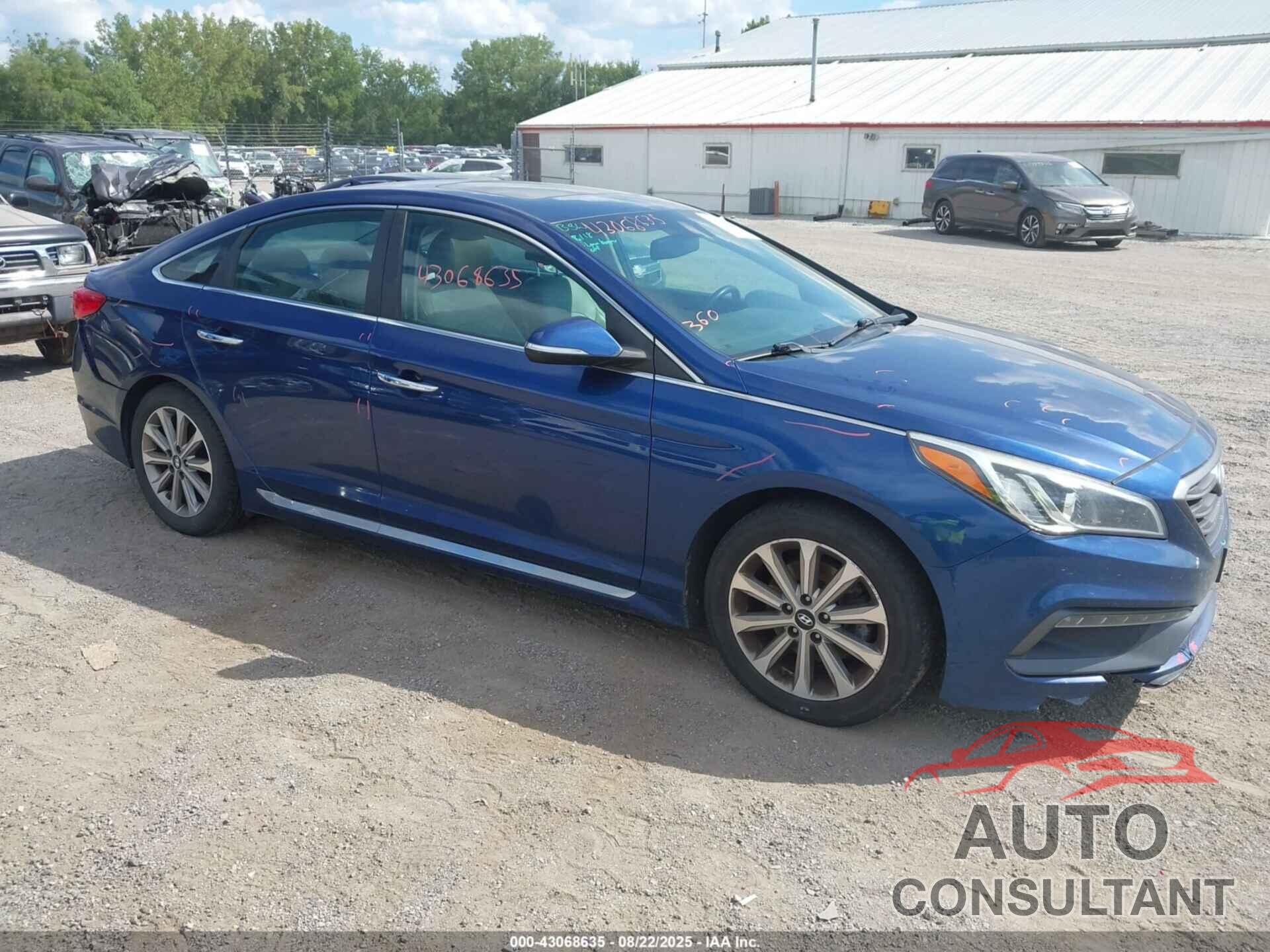 HYUNDAI SONATA 2016 - 5NPE34AF0GH304238