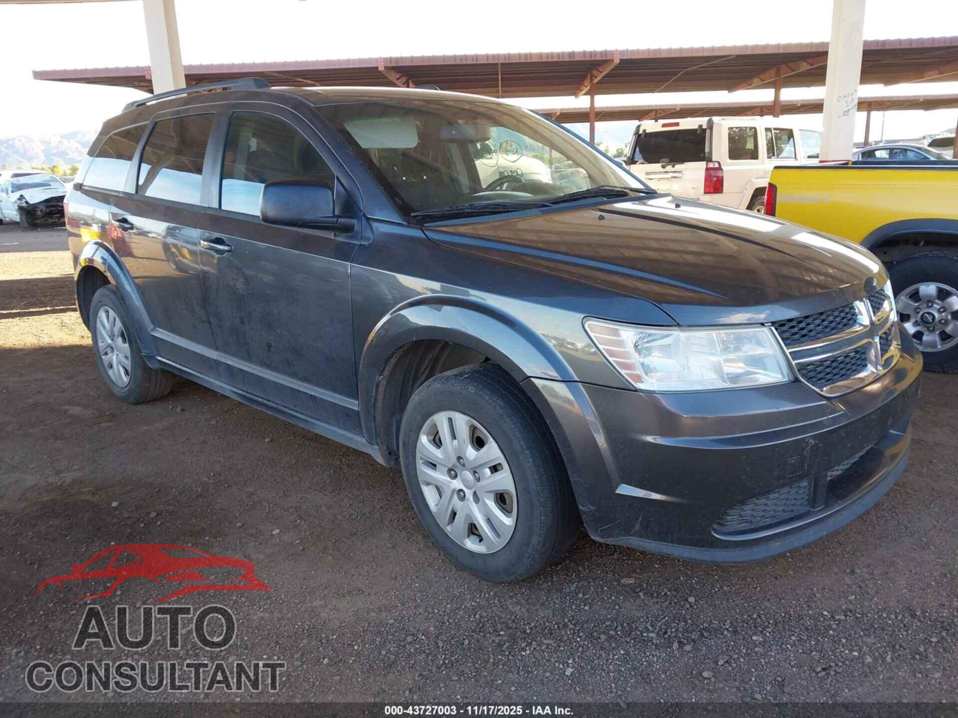 DODGE JOURNEY 2017 - 3C4PDCAB0HT525918