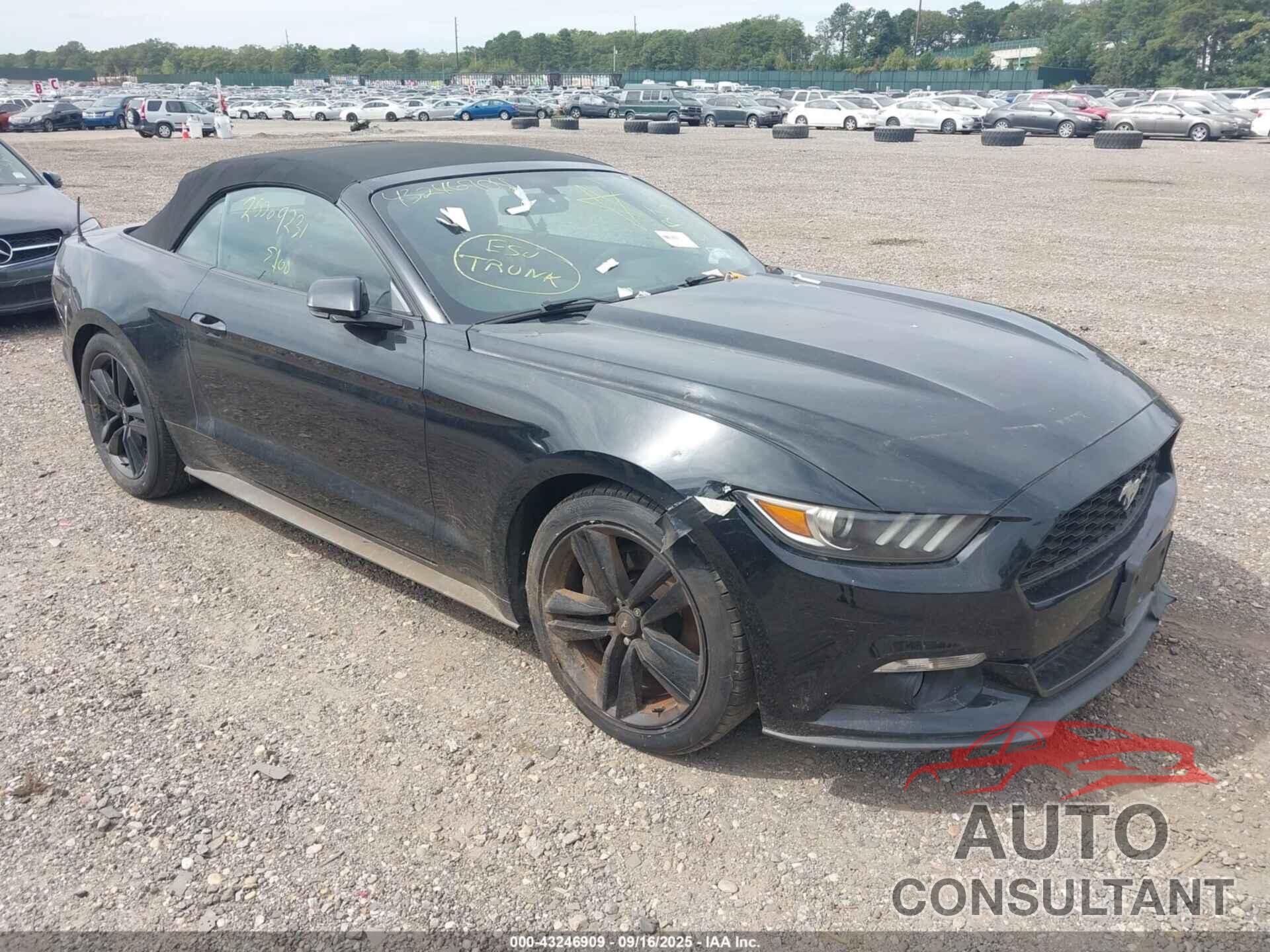 FORD MUSTANG 2015 - 1FATP8UH1F5394343