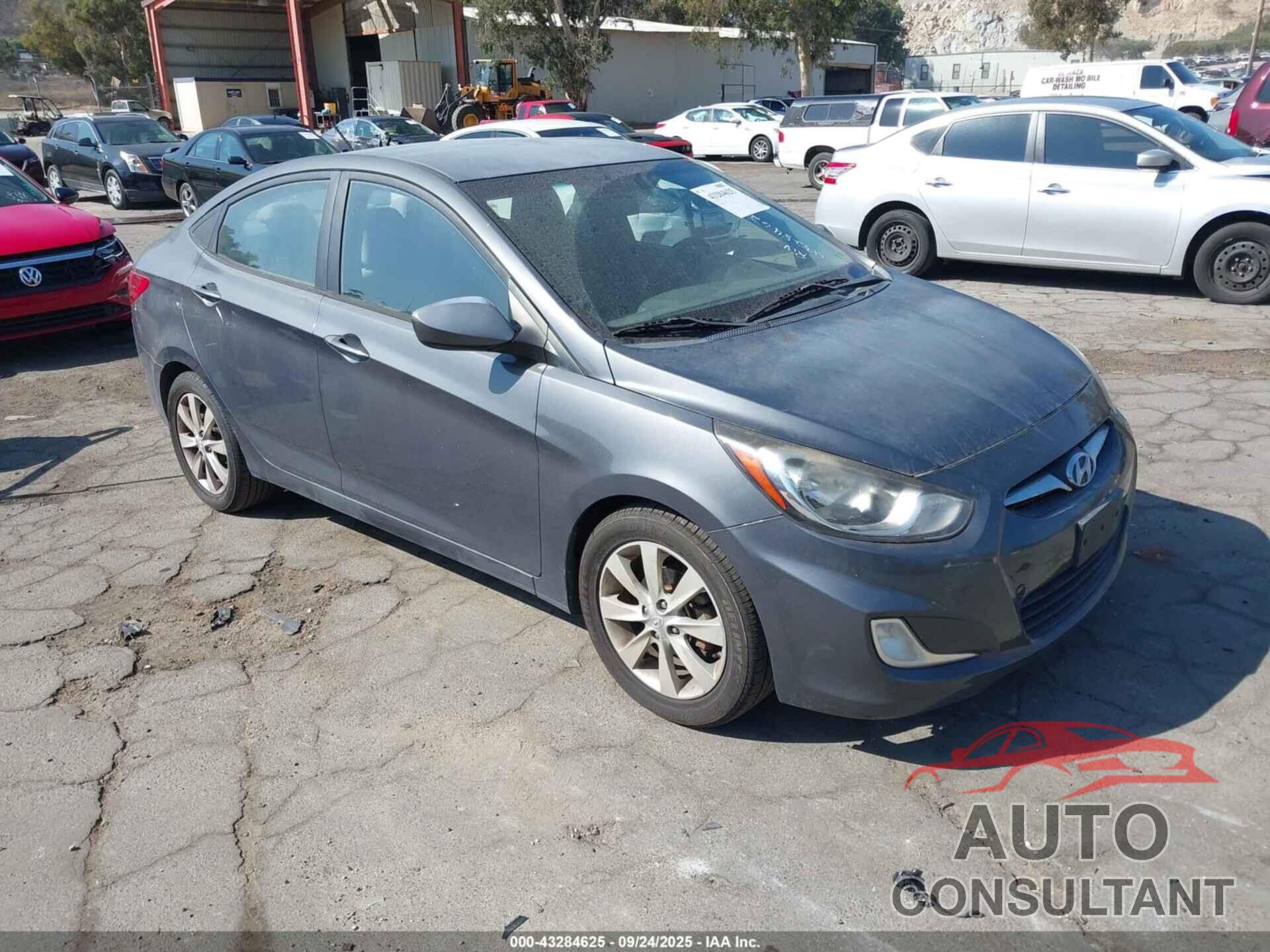 HYUNDAI ACCENT 2012 - KMHCU4AE0CU043295