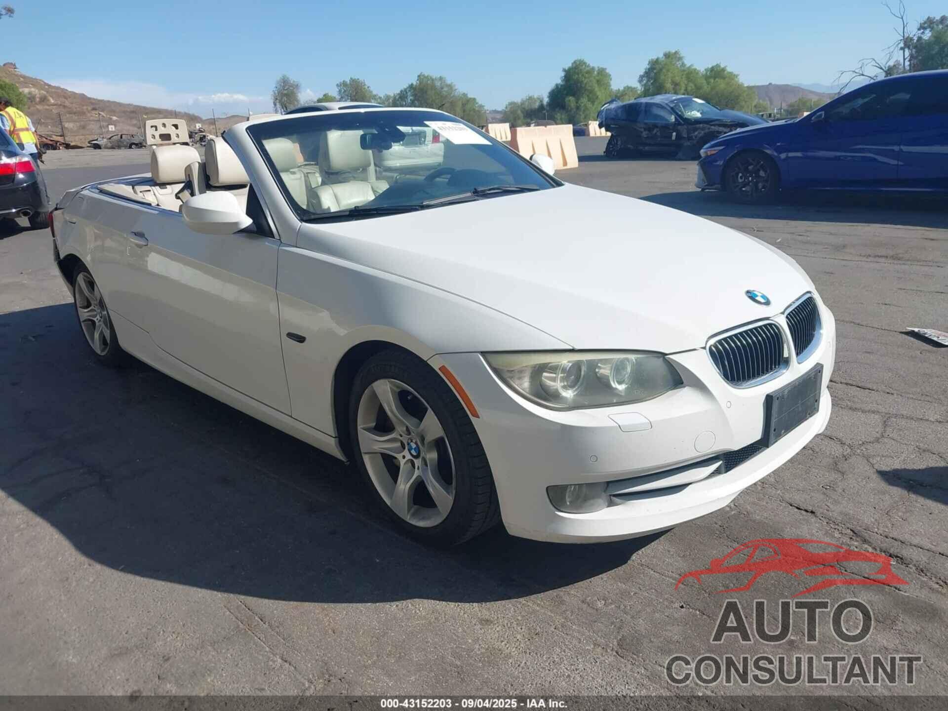 BMW 335I 2011 - WBADX7C53BE579131