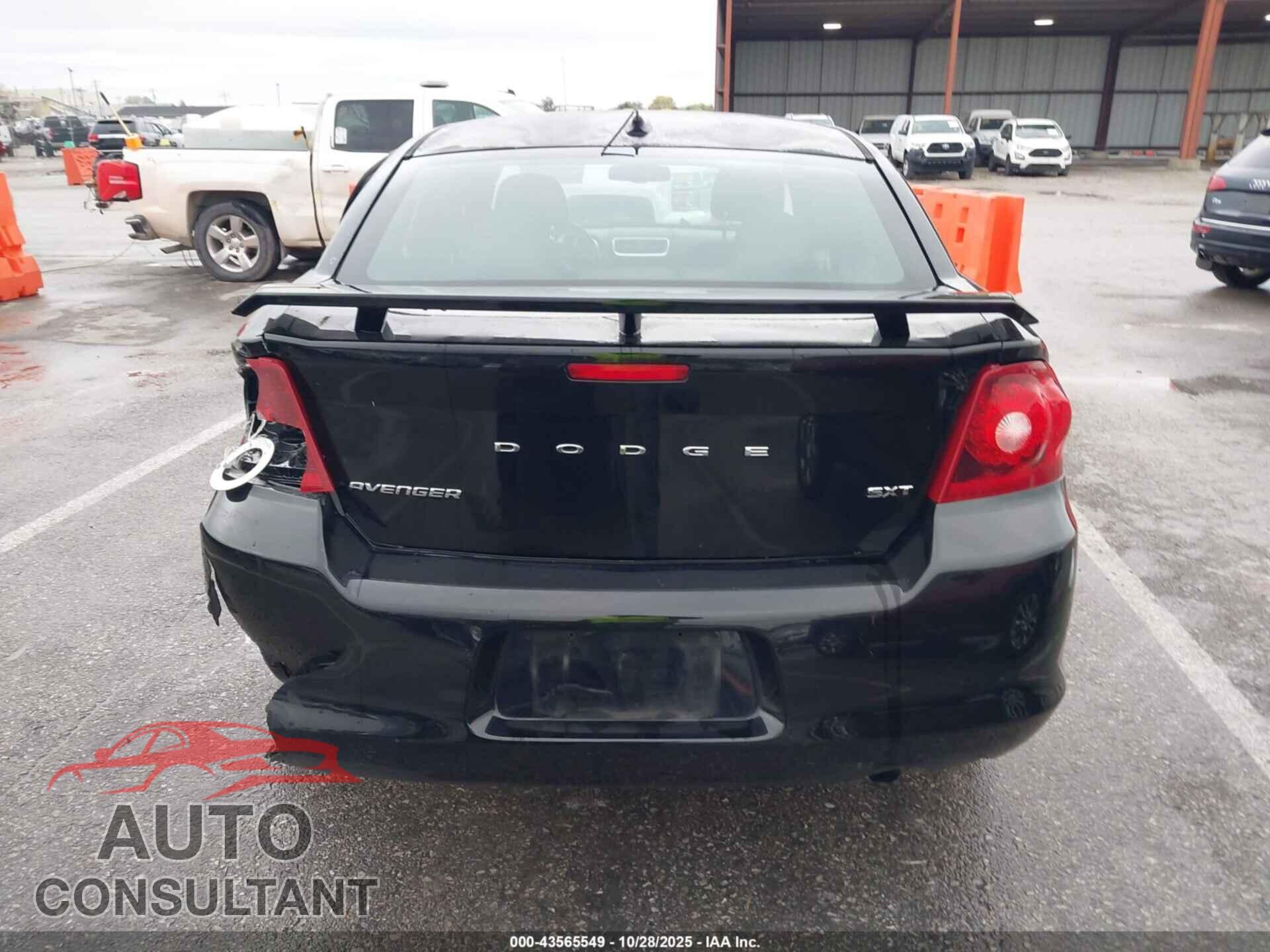 DODGE AVENGER 2014 - 1C3CDZCB5EN203998