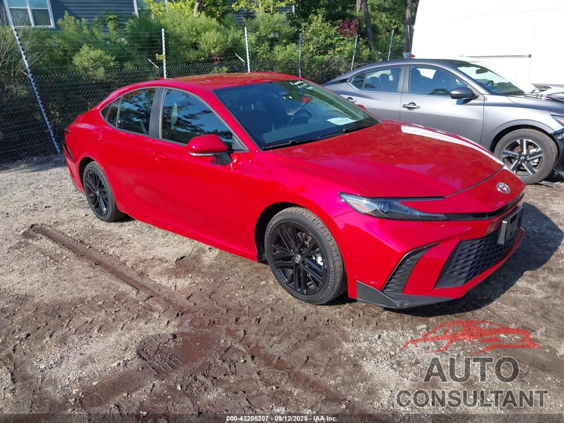 TOYOTA CAMRY 2025 - 4T1DAACK4SU016338