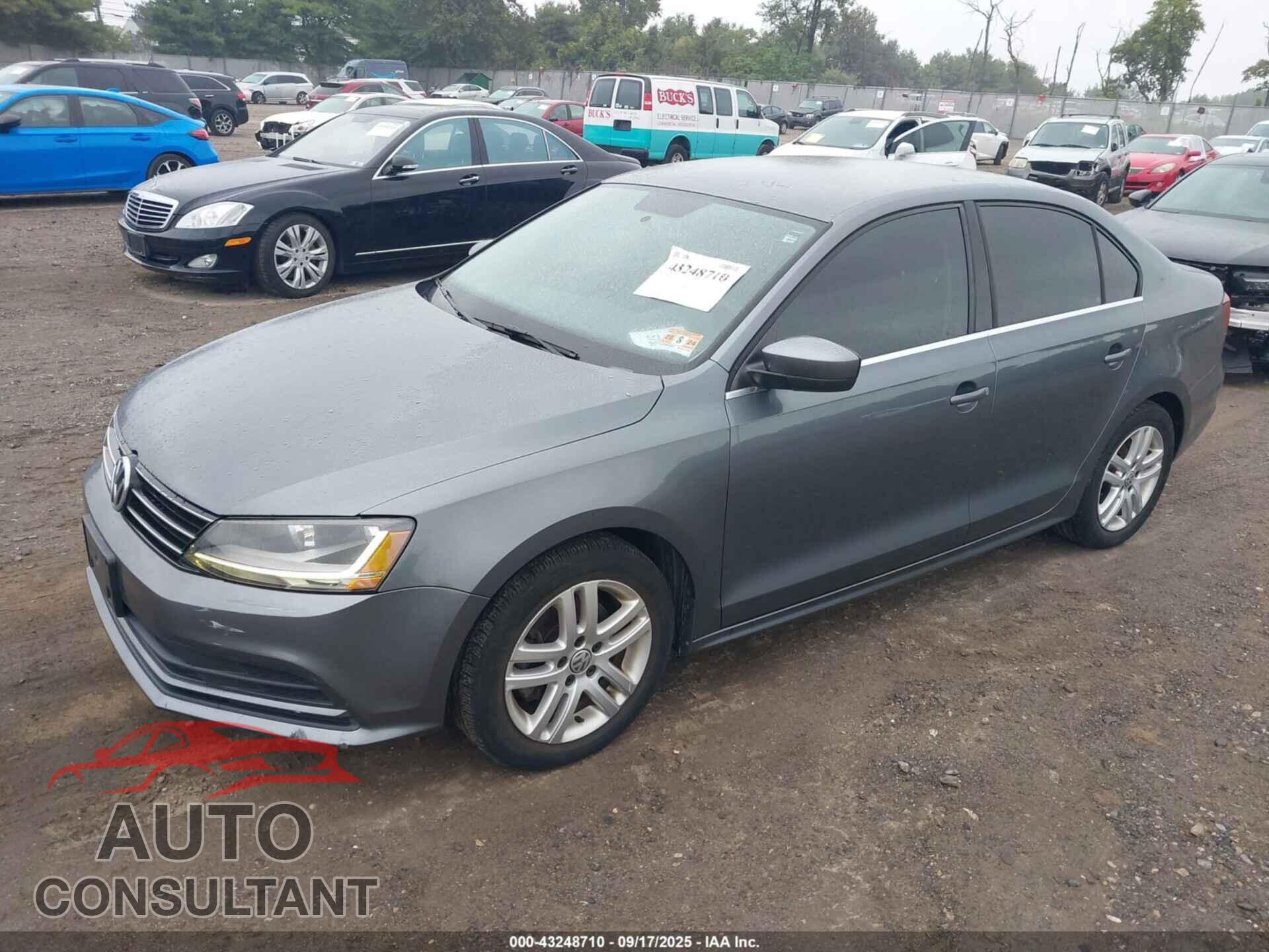 VOLKSWAGEN JETTA 2017 - 3VW2B7AJ3HM211718
