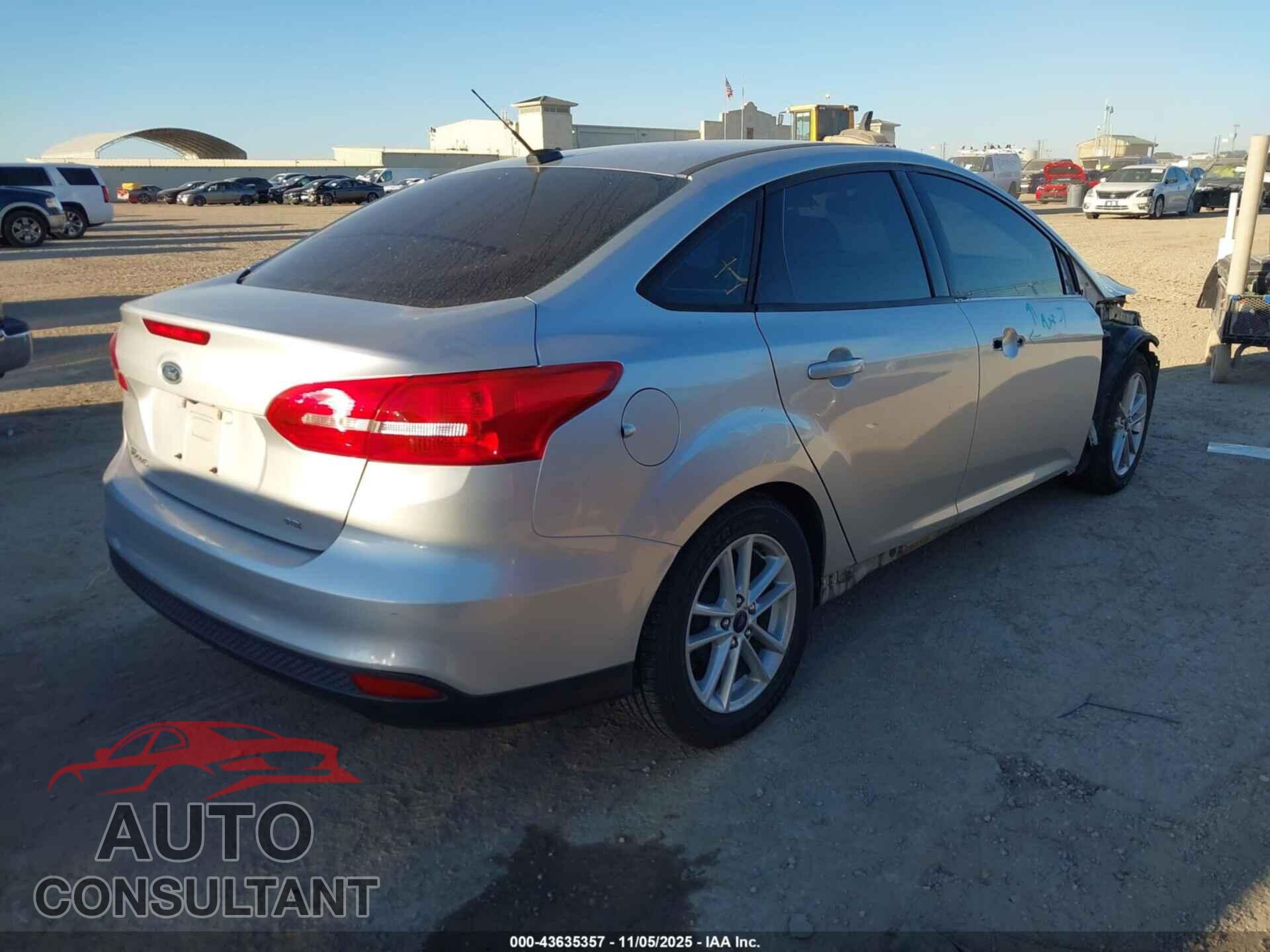 FORD FOCUS 2017 - 1FADP3F23HL309470