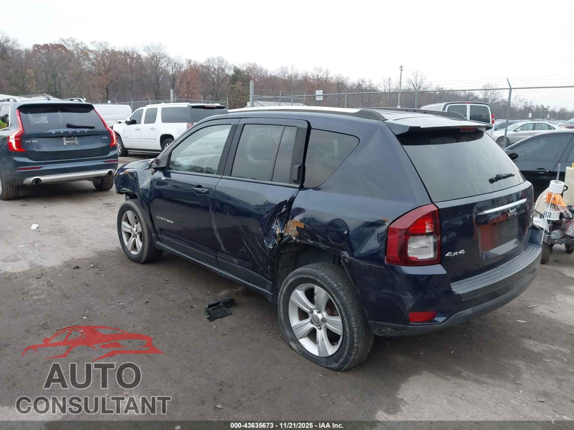 JEEP COMPASS 2015 - 1C4NJDBBXFD135240
