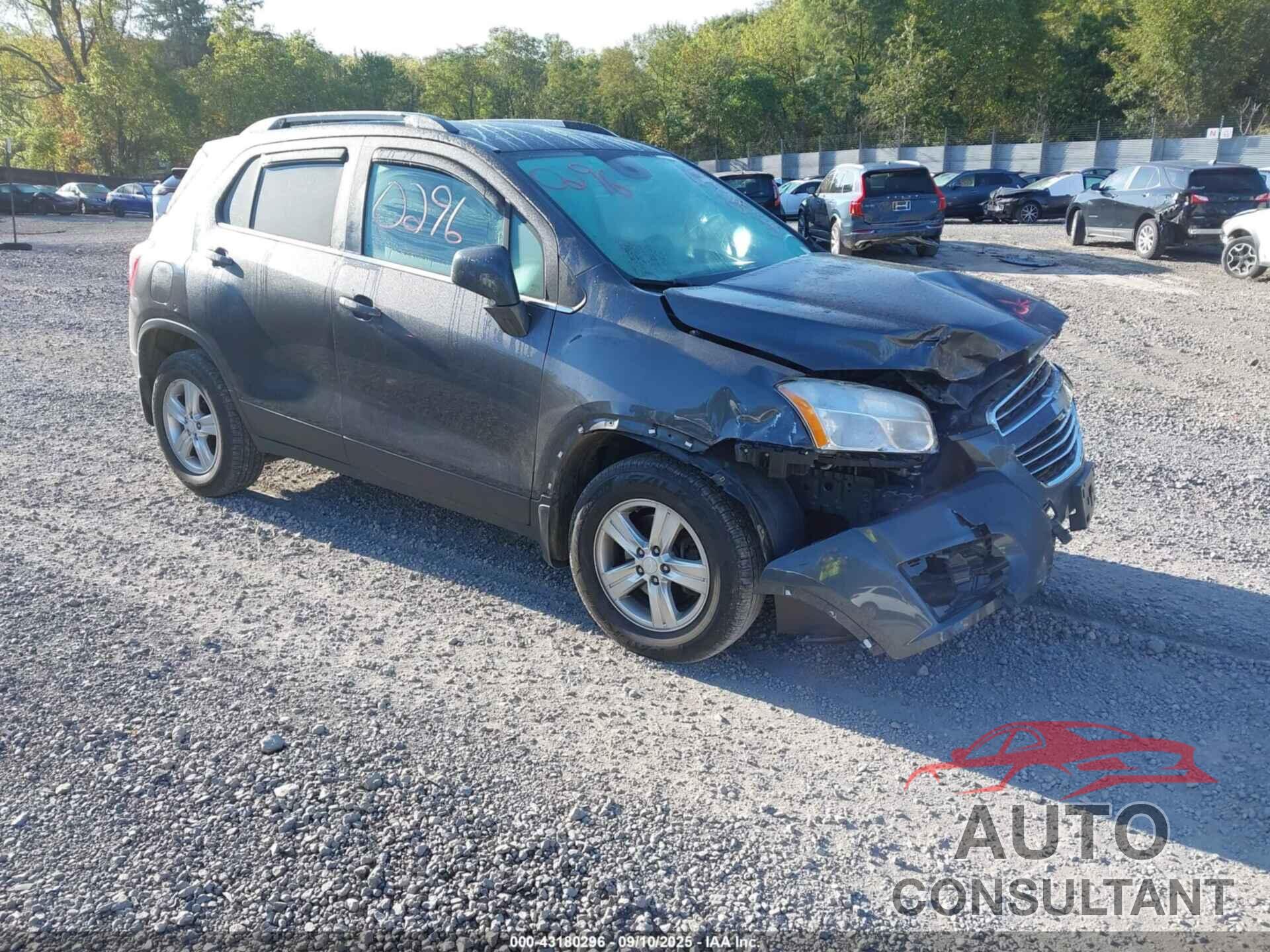 CHEVROLET TRAX 2016 - 3GNCJPSB7GL249045