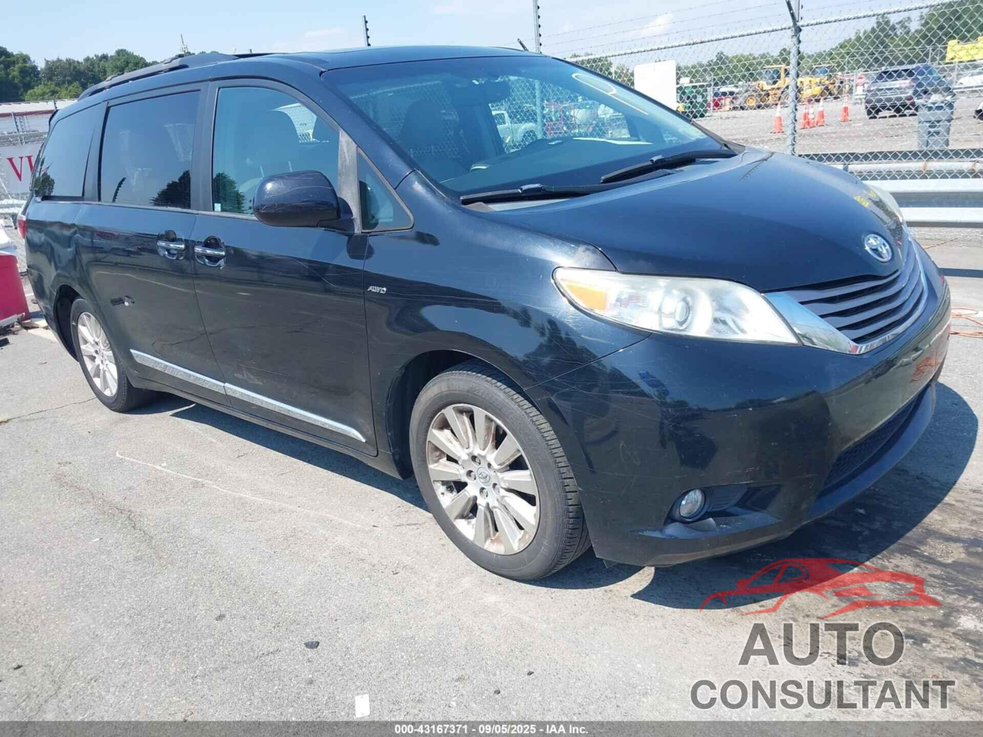 TOYOTA SIENNA 2016 - 5TDDK3DCOGS134757