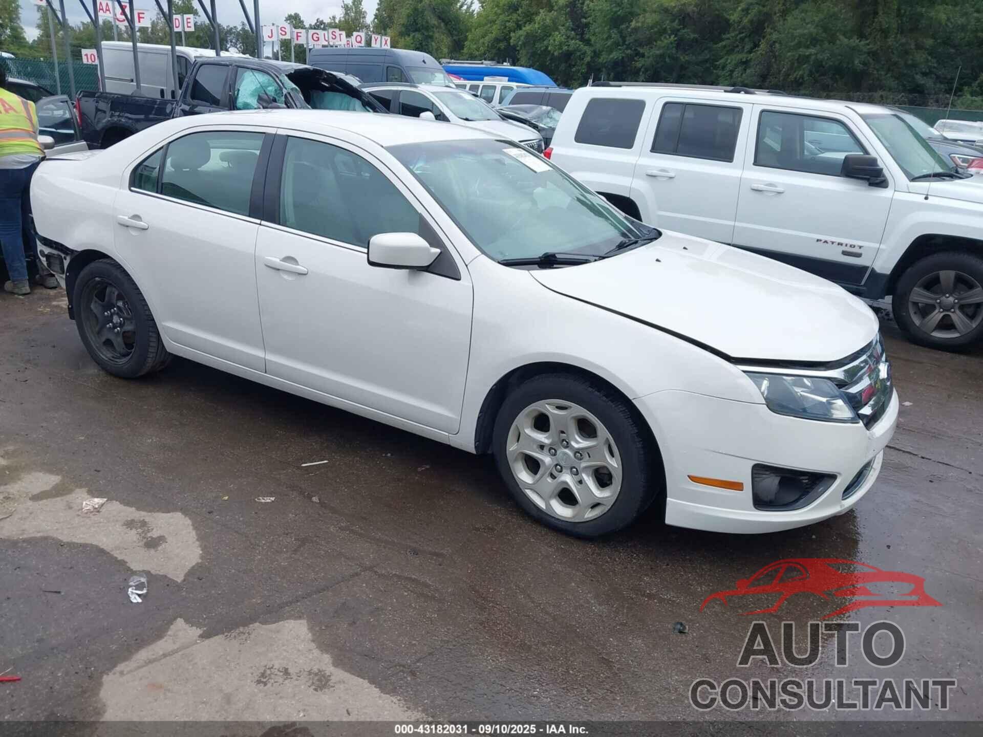 FORD FUSION 2011 - 3FAHP0HAXBR116097