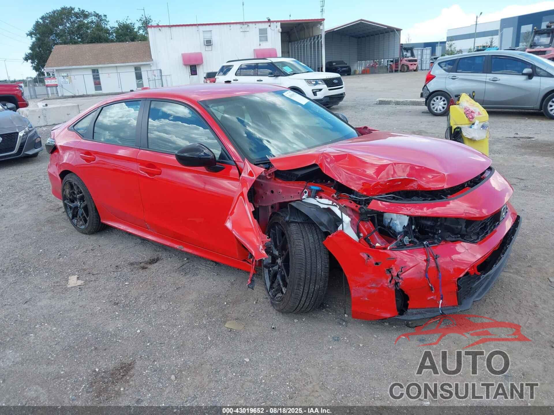HONDA CIVIC 2025 - 2HGFE2F59SH531580