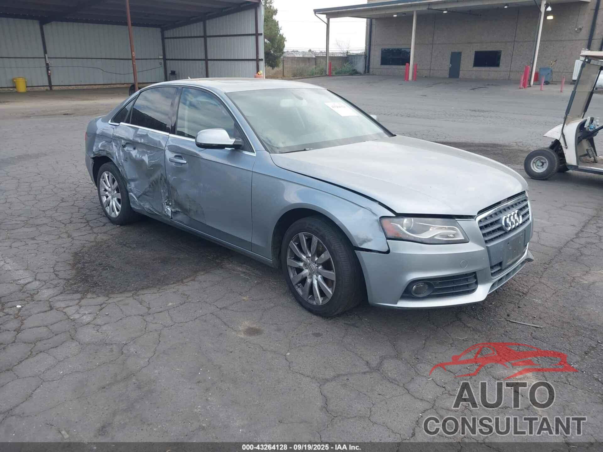 AUDI A4 2010 - WAUEFAFL7AN032148