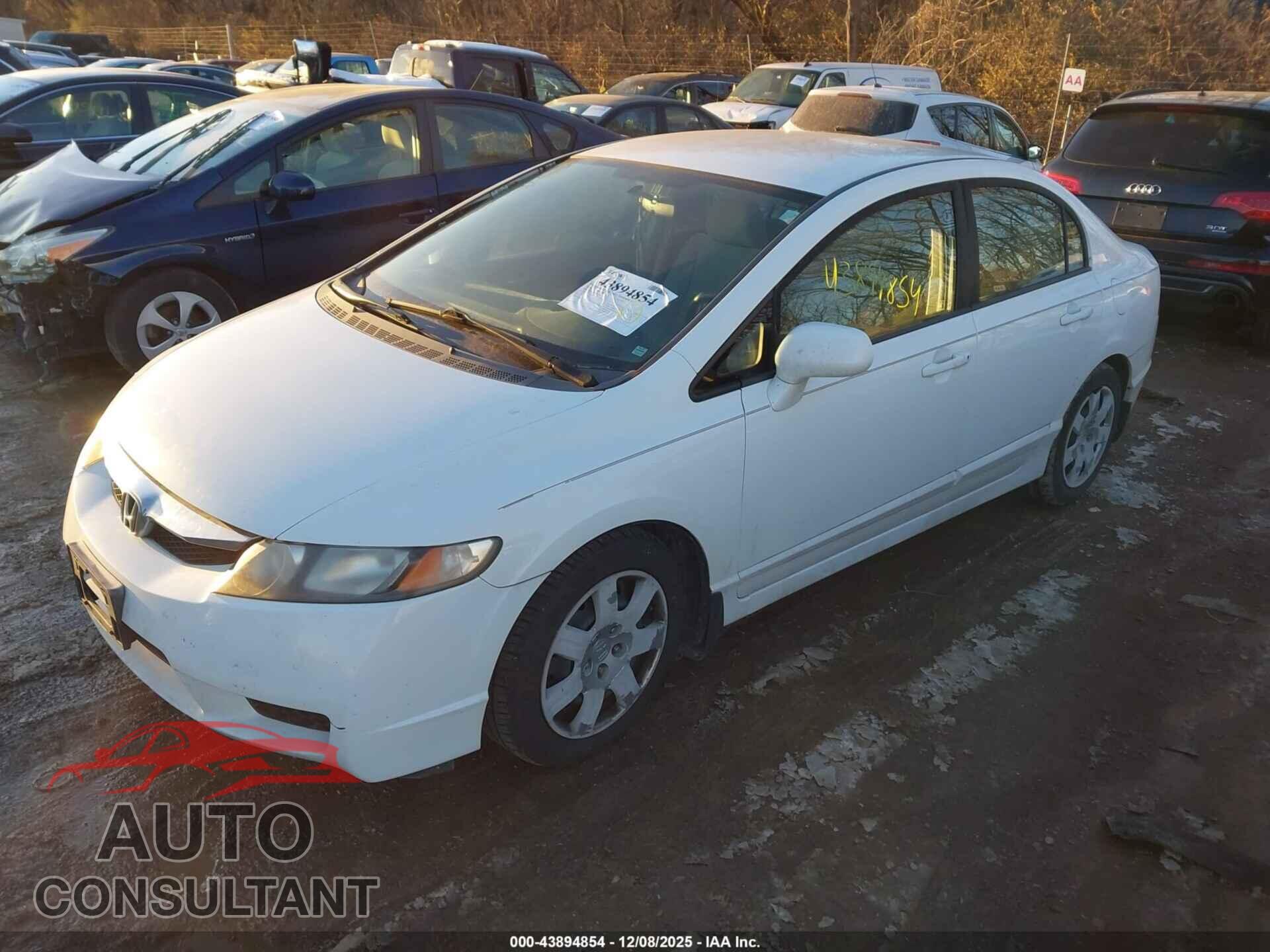 HONDA CIVIC 2009 - 19XFA16549E005240