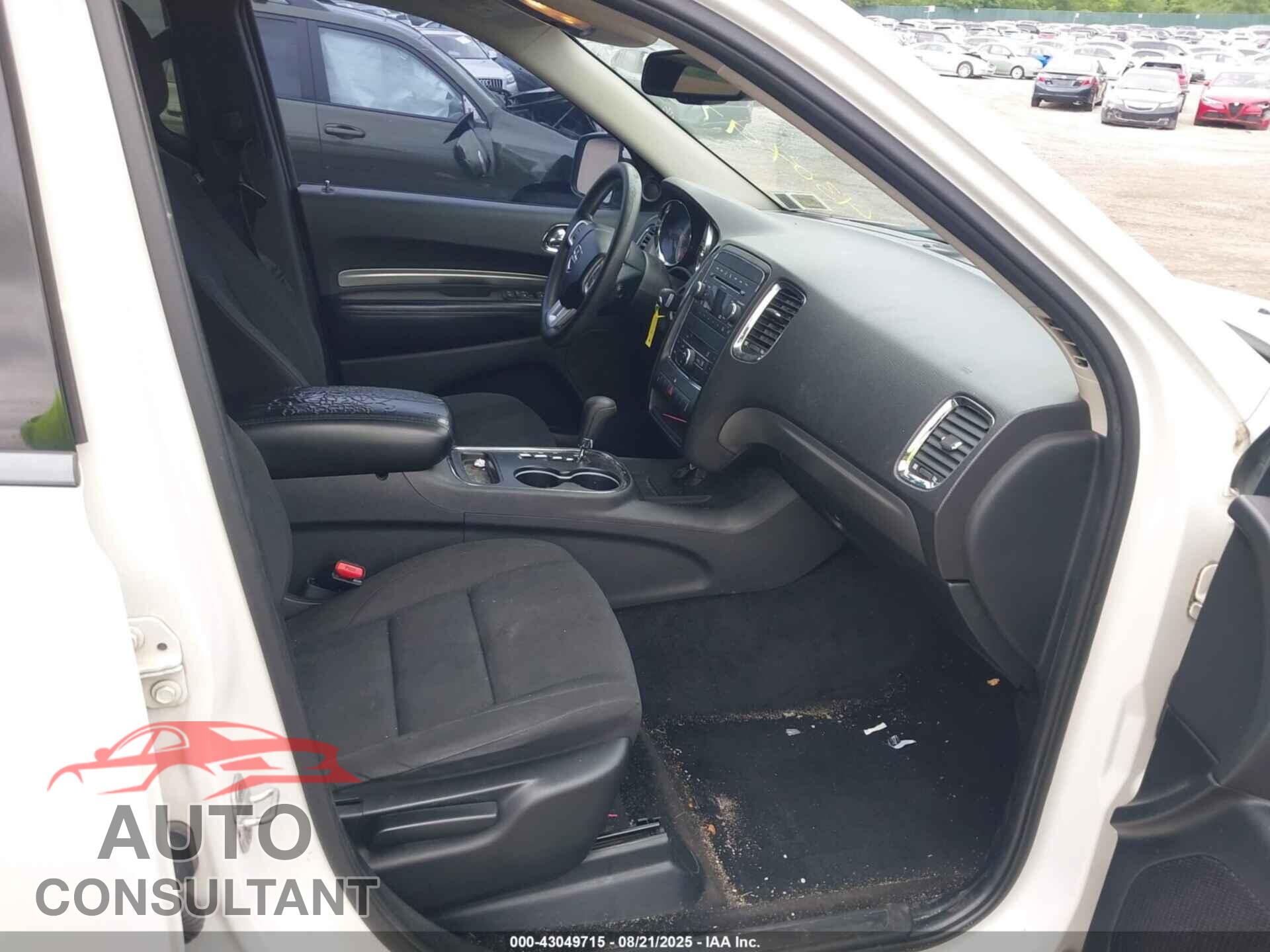 DODGE DURANGO 2011 - 1D4RE3GG8BC712497