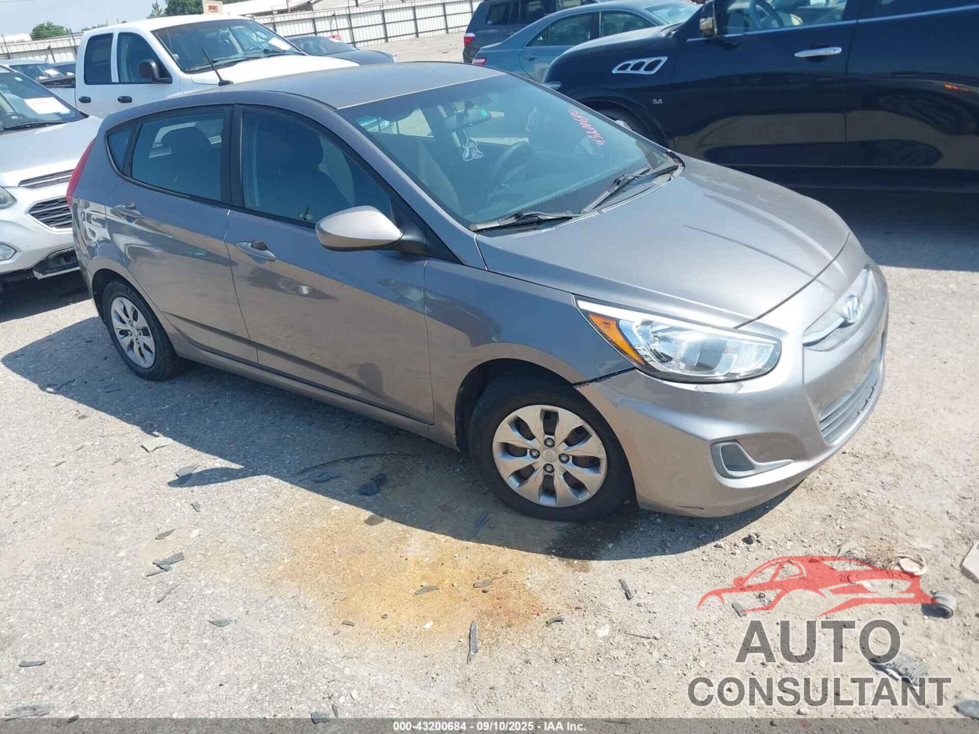 HYUNDAI ACCENT 2017 - KMHCT5AE6HU359428