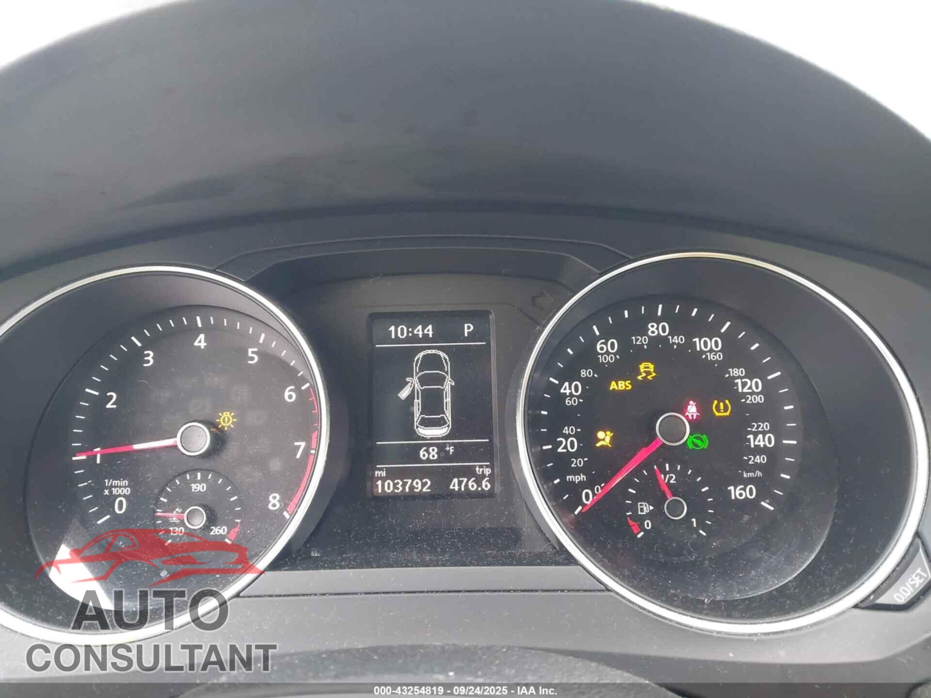 VOLKSWAGEN JETTA 2017 - 3VWDB7AJXHM367117